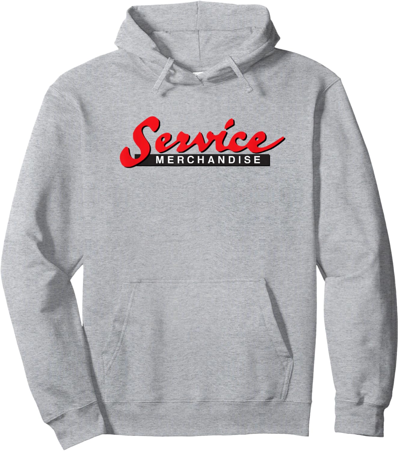 Service Merchandise Classic 1980s Retro Graphic Hoodie - Hoodie | Ash