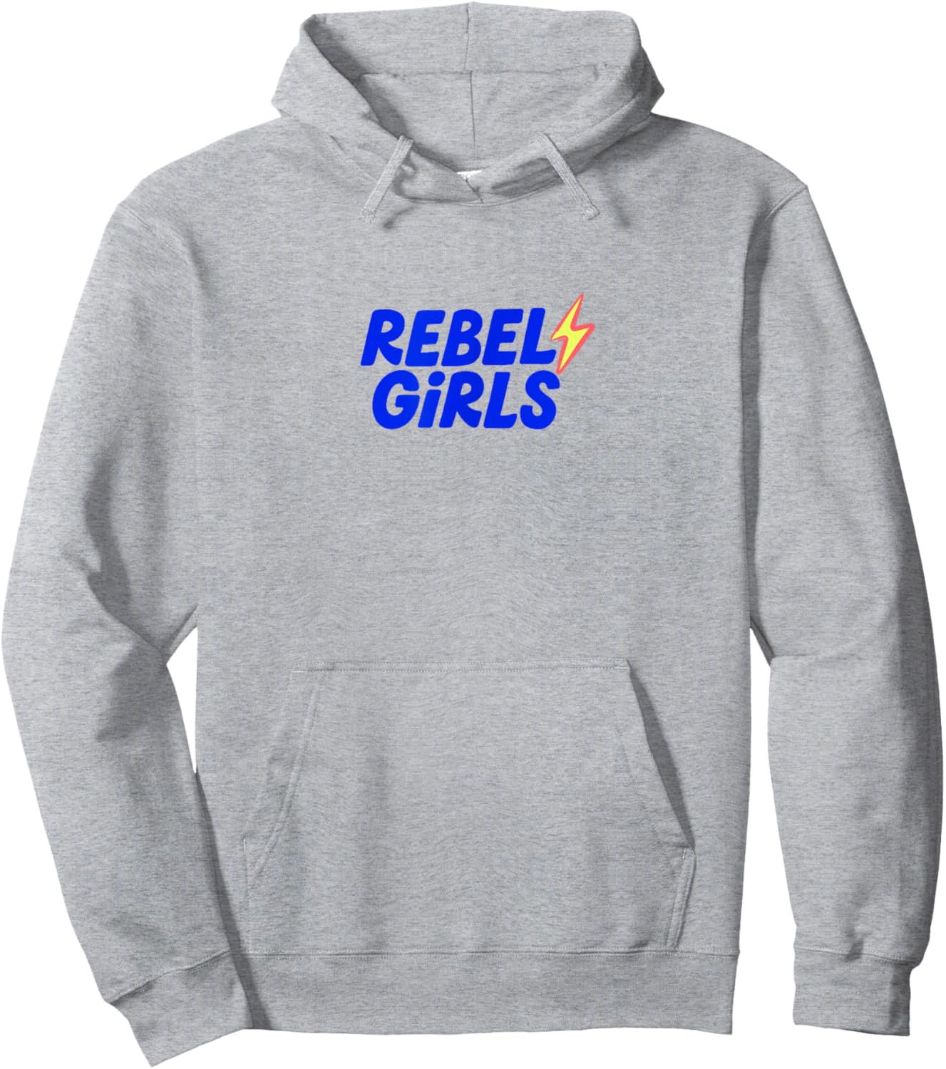 Rebel Girls Logo Hoodie - Hoodie | Ash