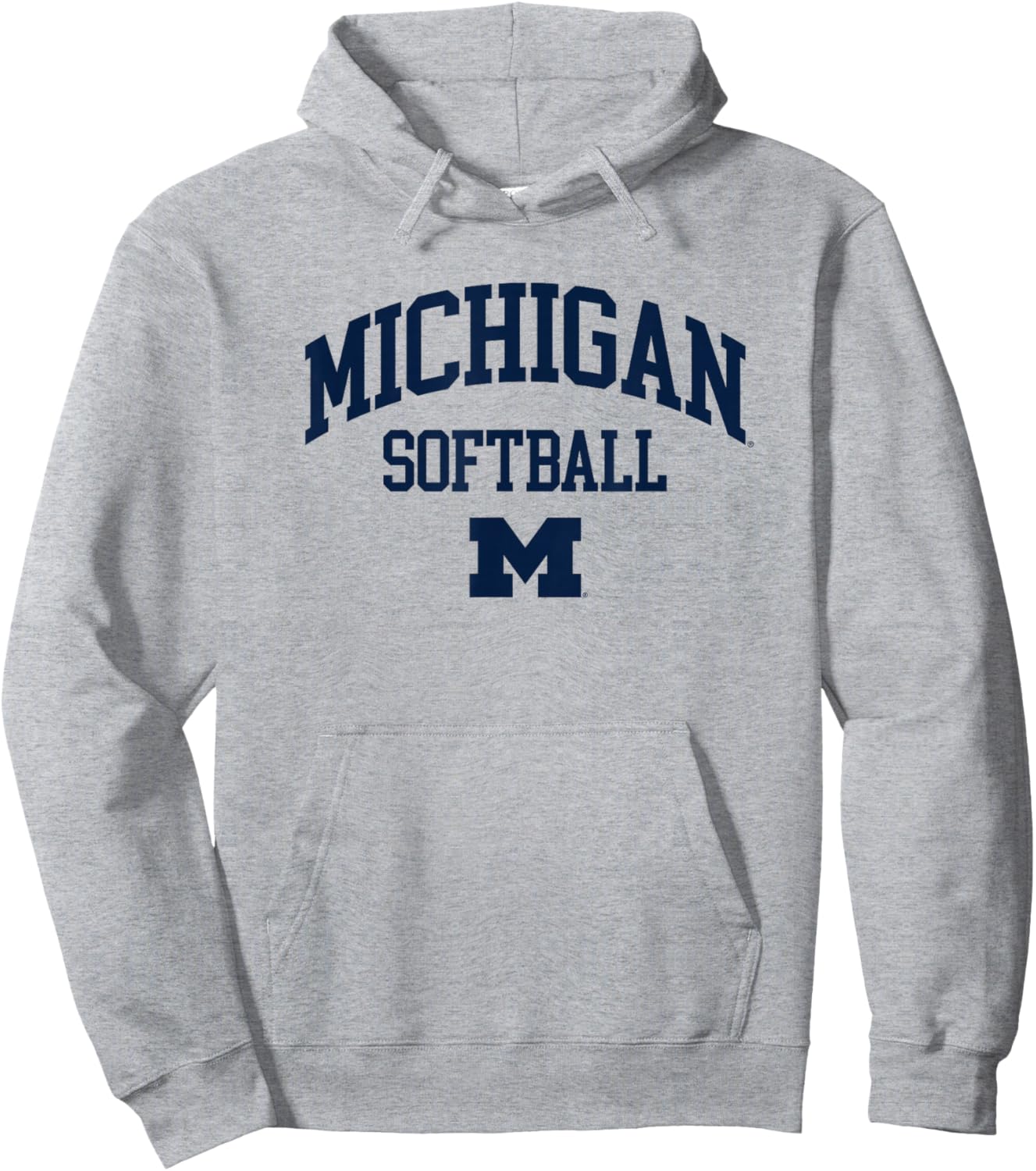 University of Michigan Wolverines Softball Hoodie - Hoodie | Ash