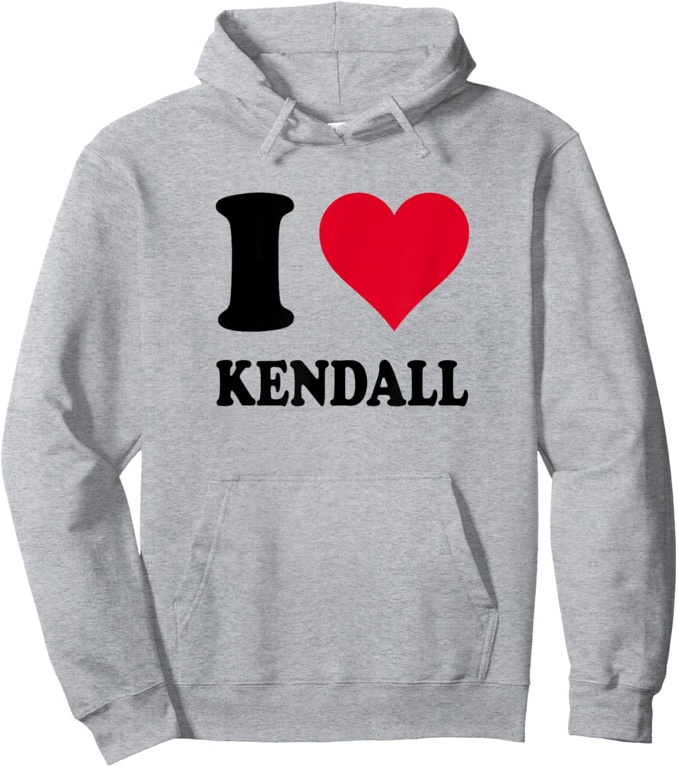 I Love Kendall Hoodie - Hoodie | Ash