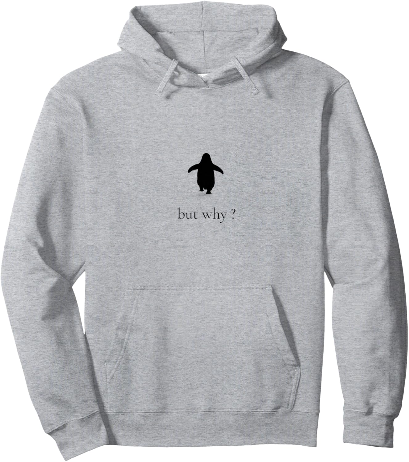 Penguin Mountain But Why Meme Hoodie - Hoodie | Ash