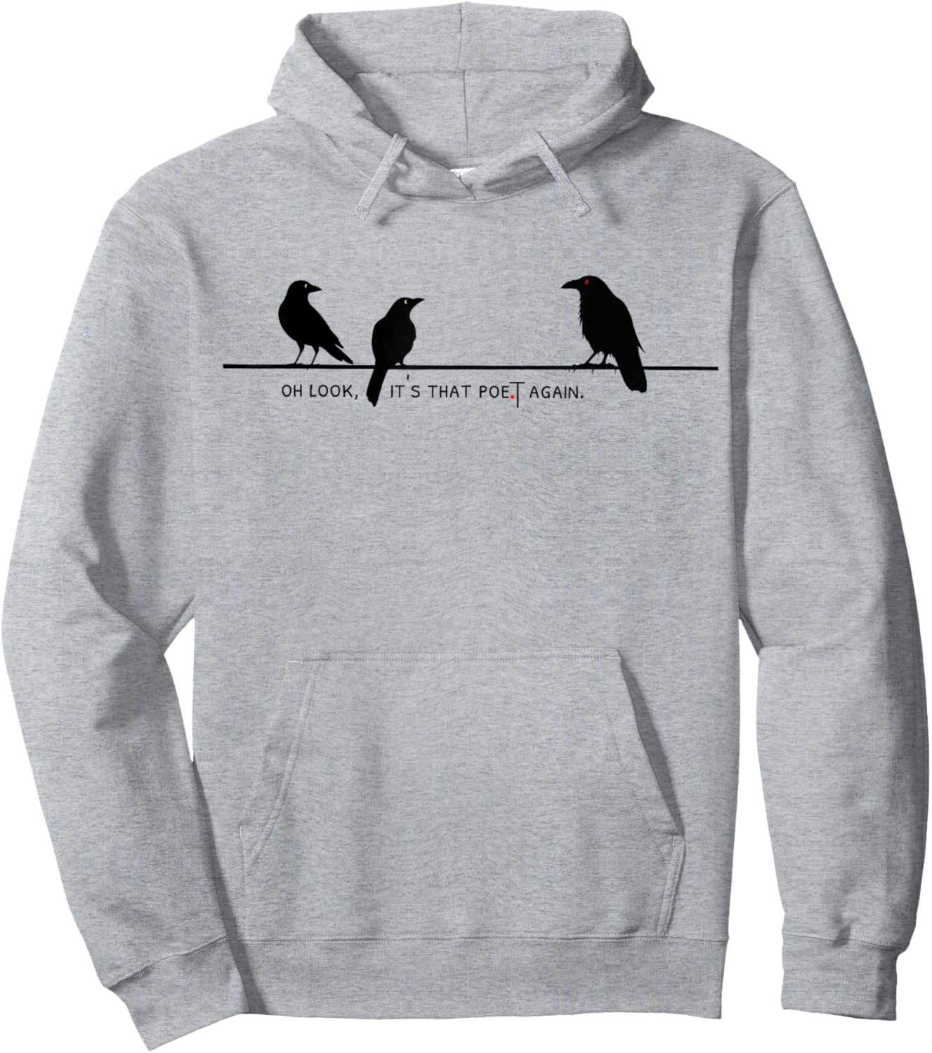 The Fallen Crow Hoodie - Hoodie | Ash