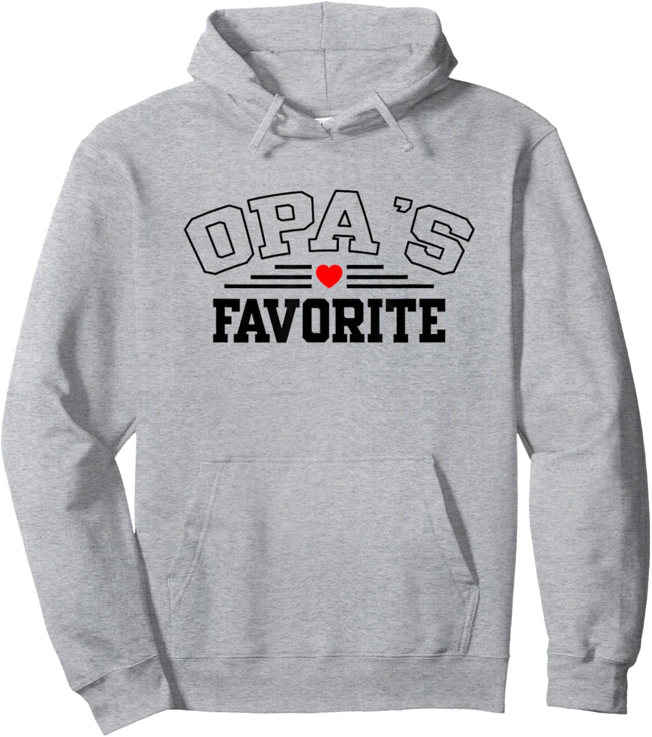 Opa's Favorite Hoodie - Hoodie | Ash