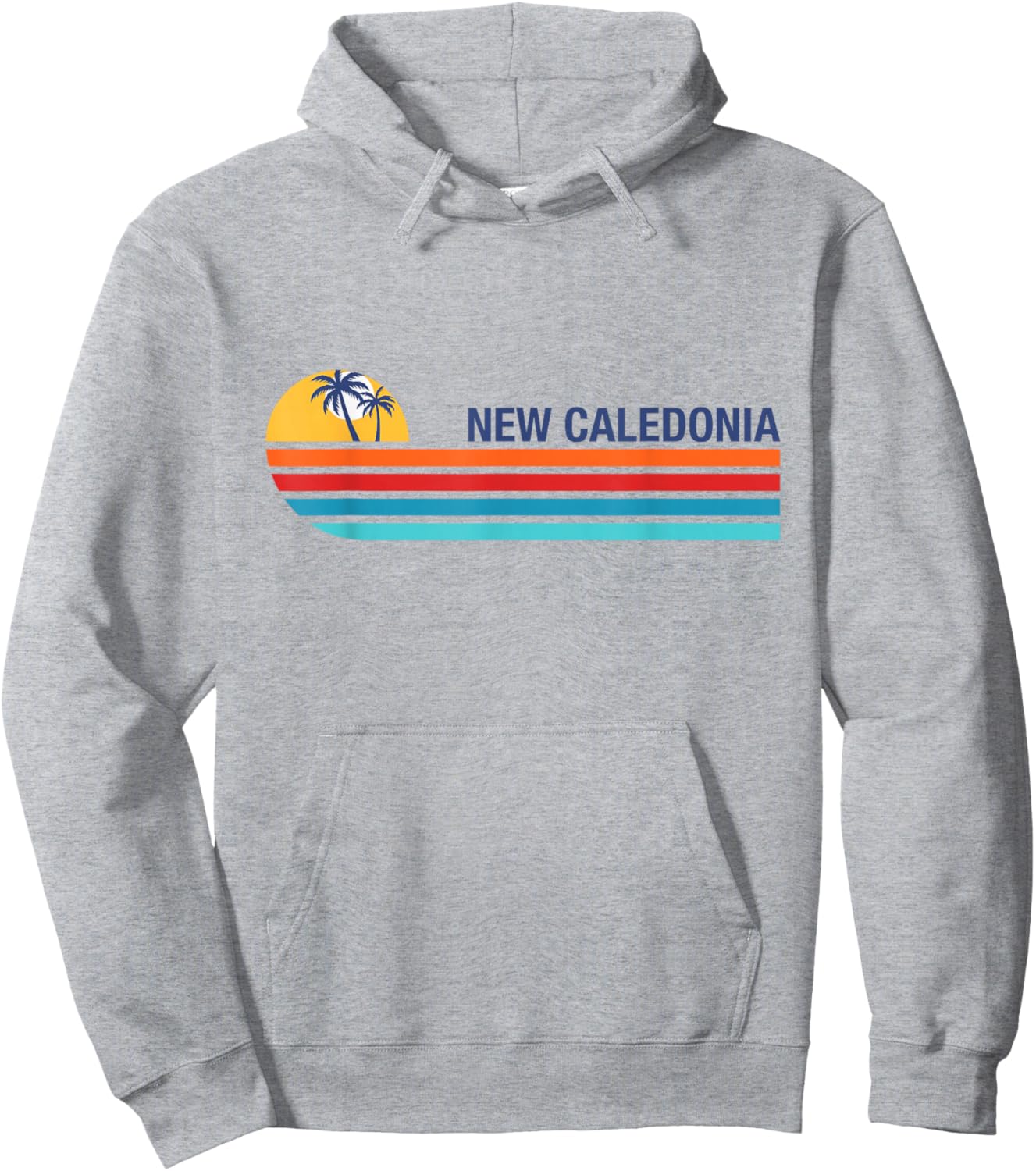 Paysage coloré de Nouvelle-Calédonie Hoodie - Hoodie | Ash