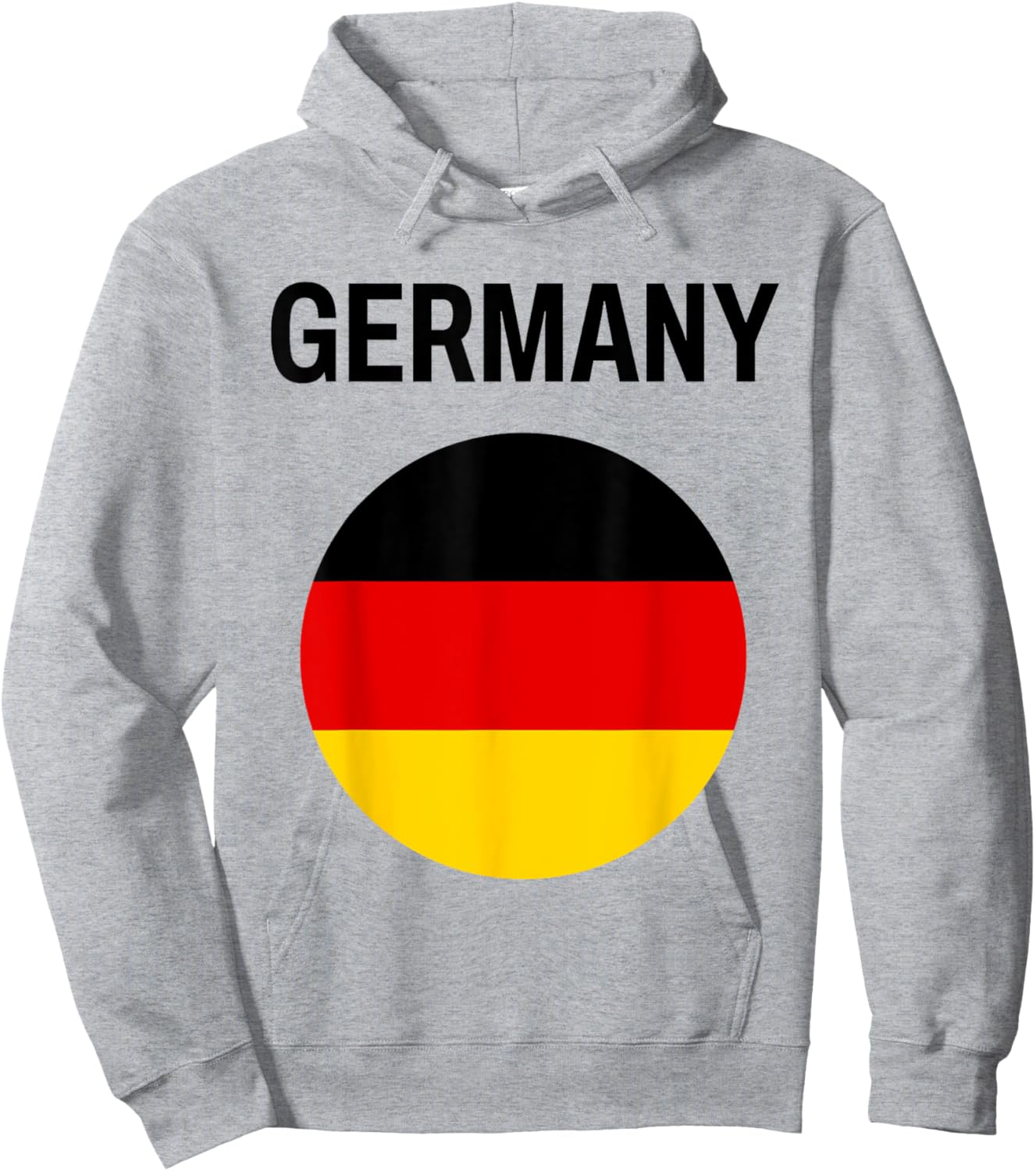 Germany Flag Modern Hoodie - Hoodie | Ash
