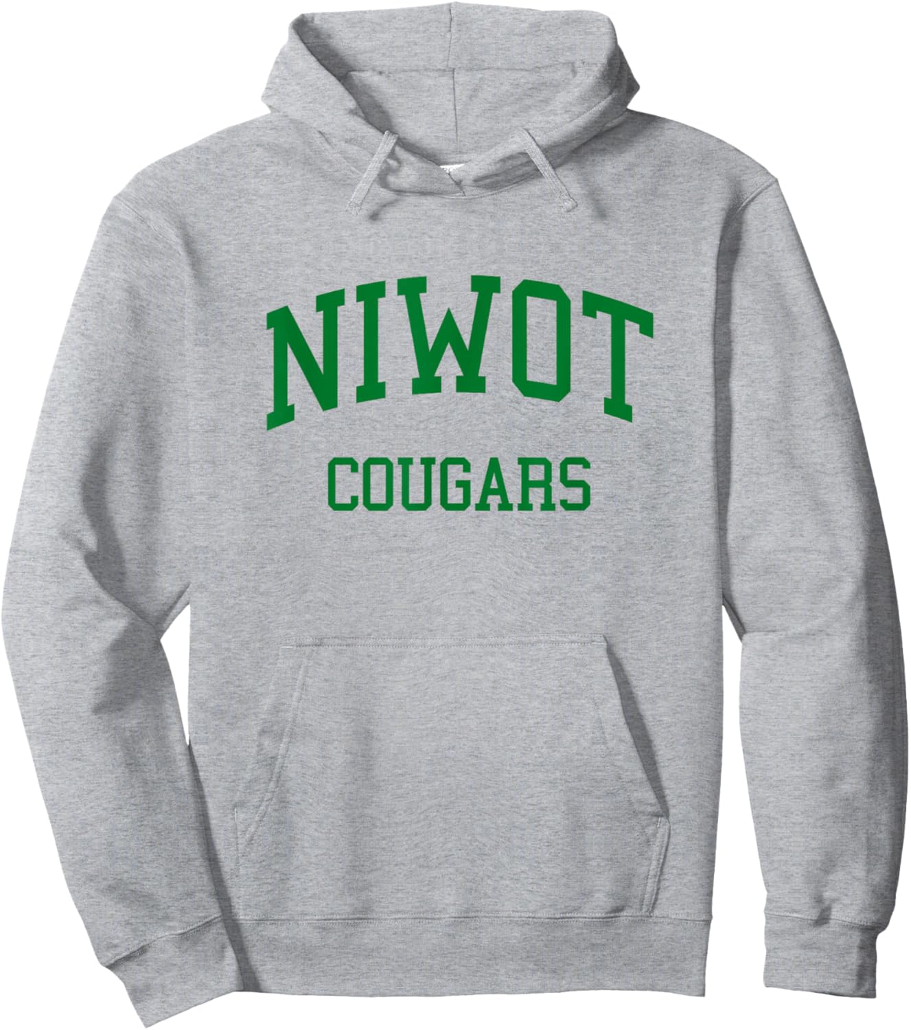 Niwot High School HS Niwot CO Retro Hoodie - Hoodie | Ash