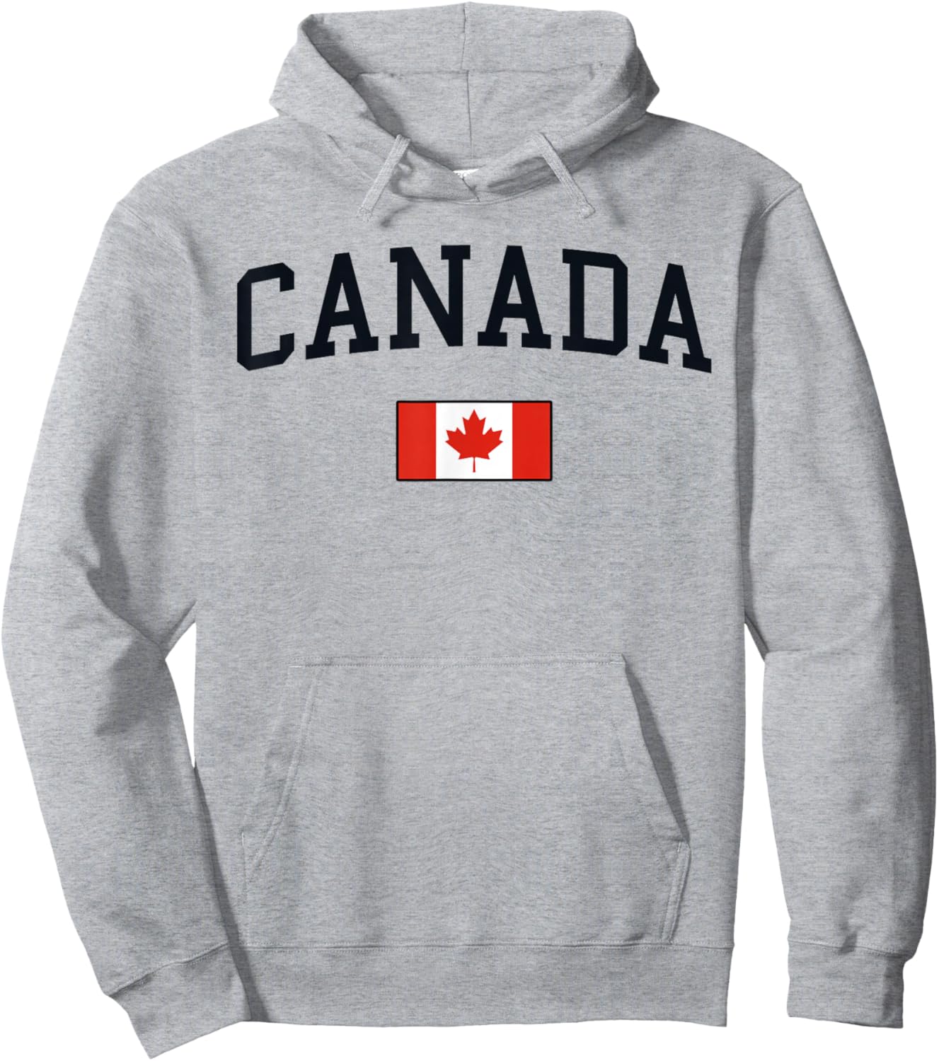 Canadian Flag Men Women Kids Canada Hoodie - Hoodie | Ash