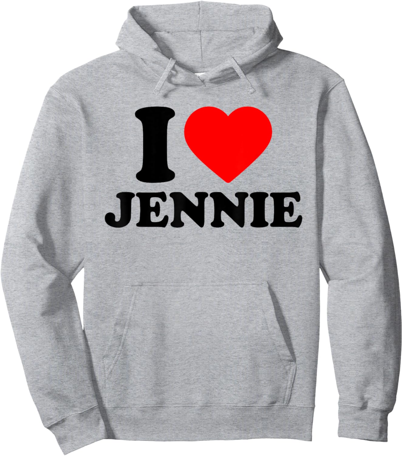 I Love Jennie · I Heart Jennie Hoodie - Hoodie | Ash