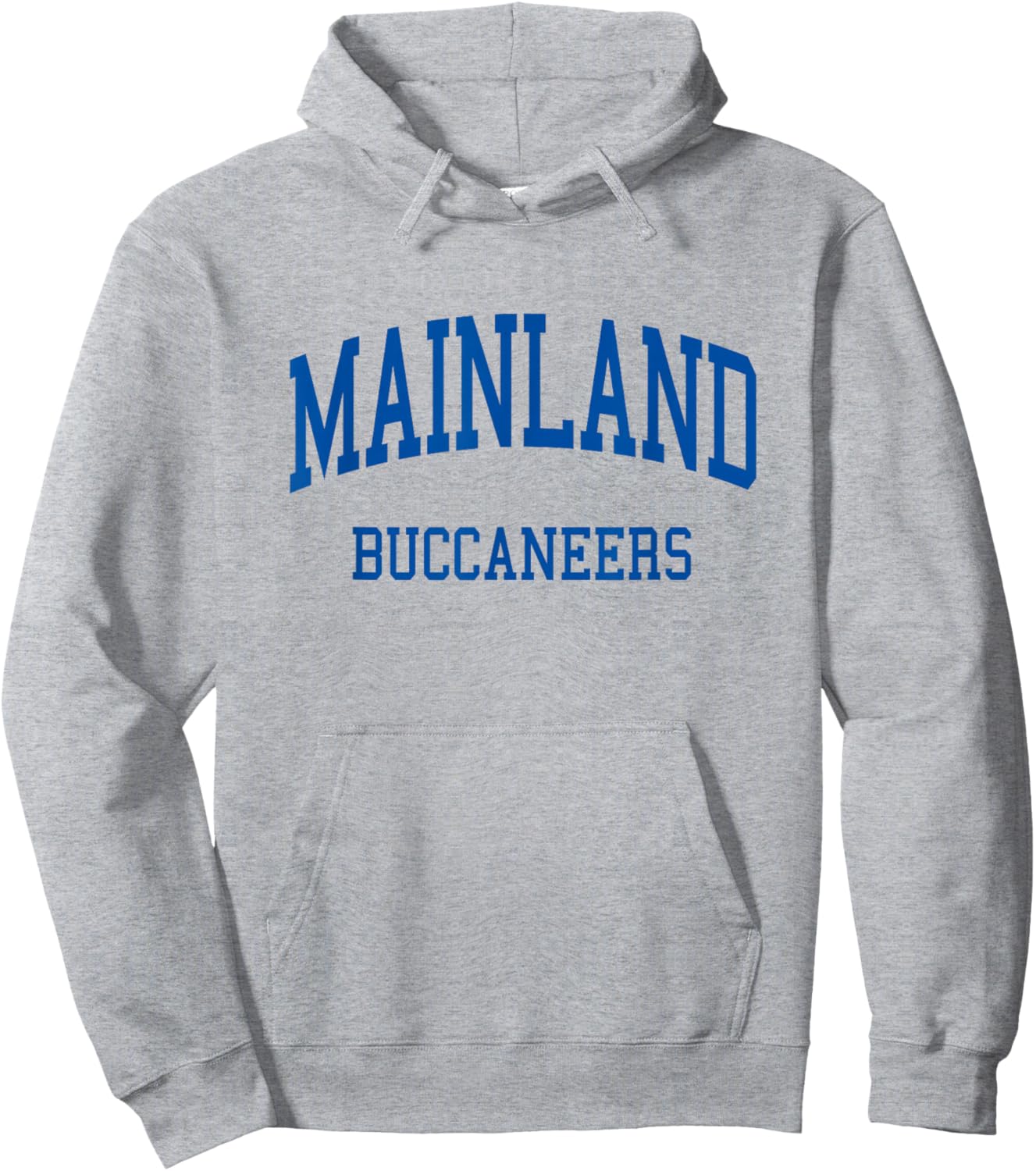 Mainland High School HS Daytona Beach FL Retro Hoodie - Hoodie | Ash