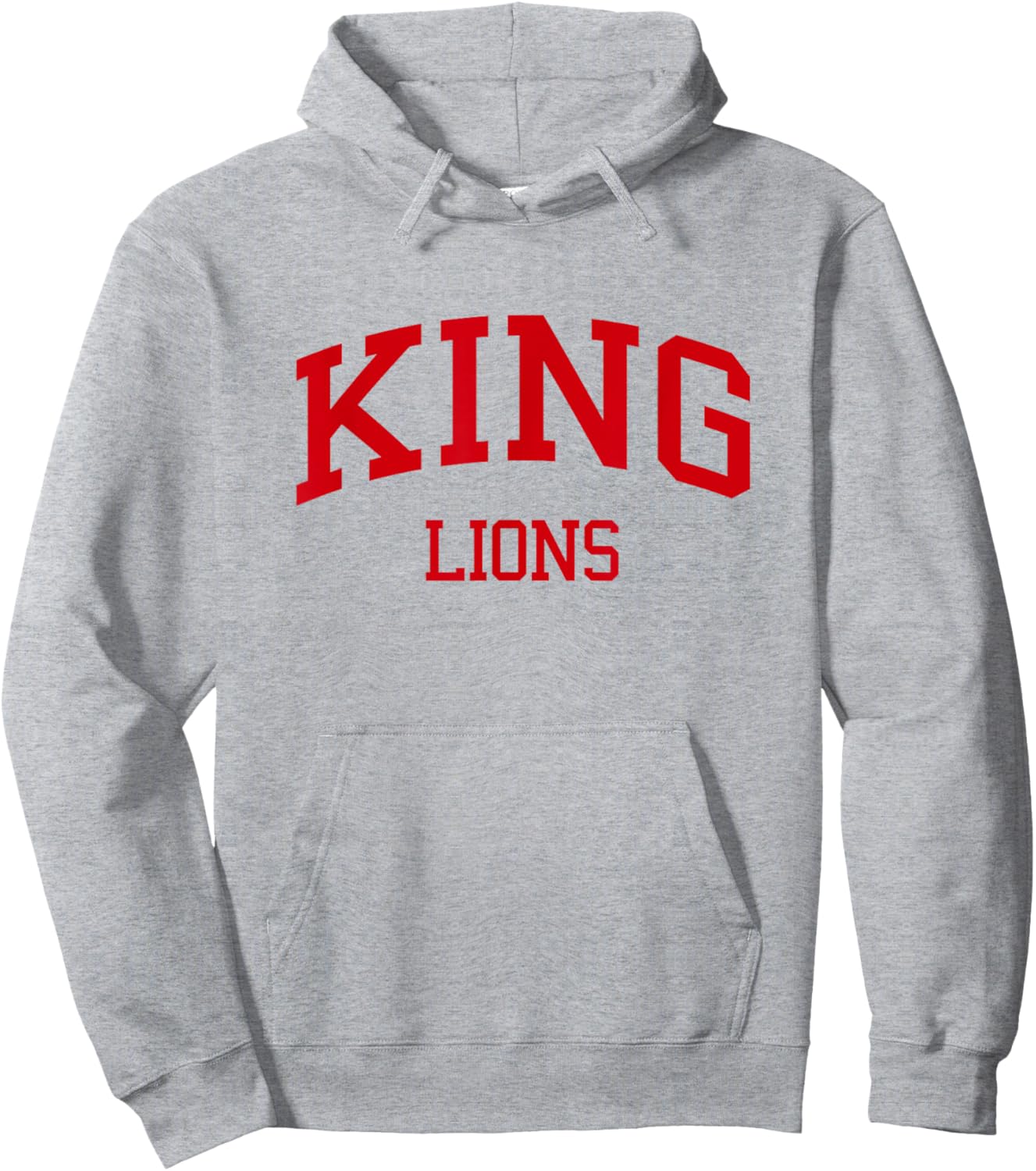 King High School HS Tampa FL Retro Hoodie - Hoodie | Ash