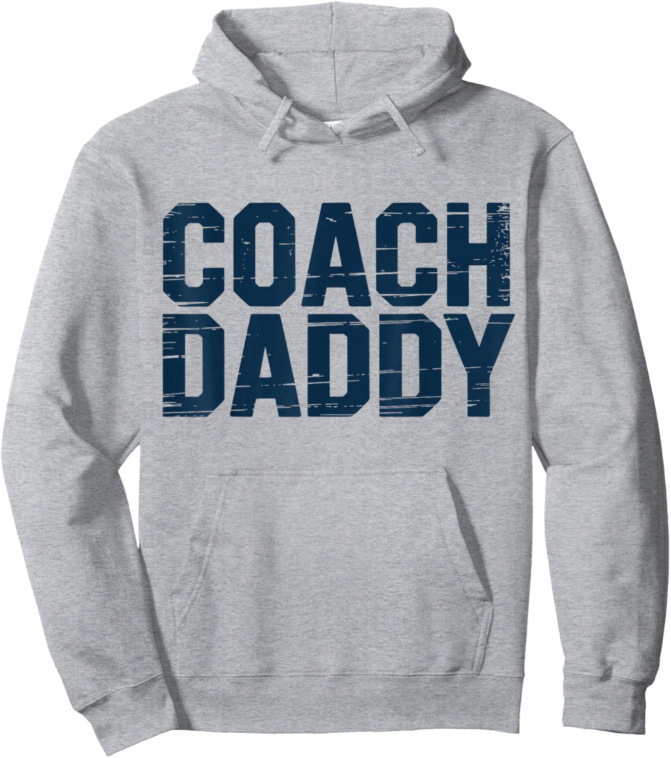Coach Daddy Best Coach Dad Funny Sports Hoodie - Hoodie | Ash