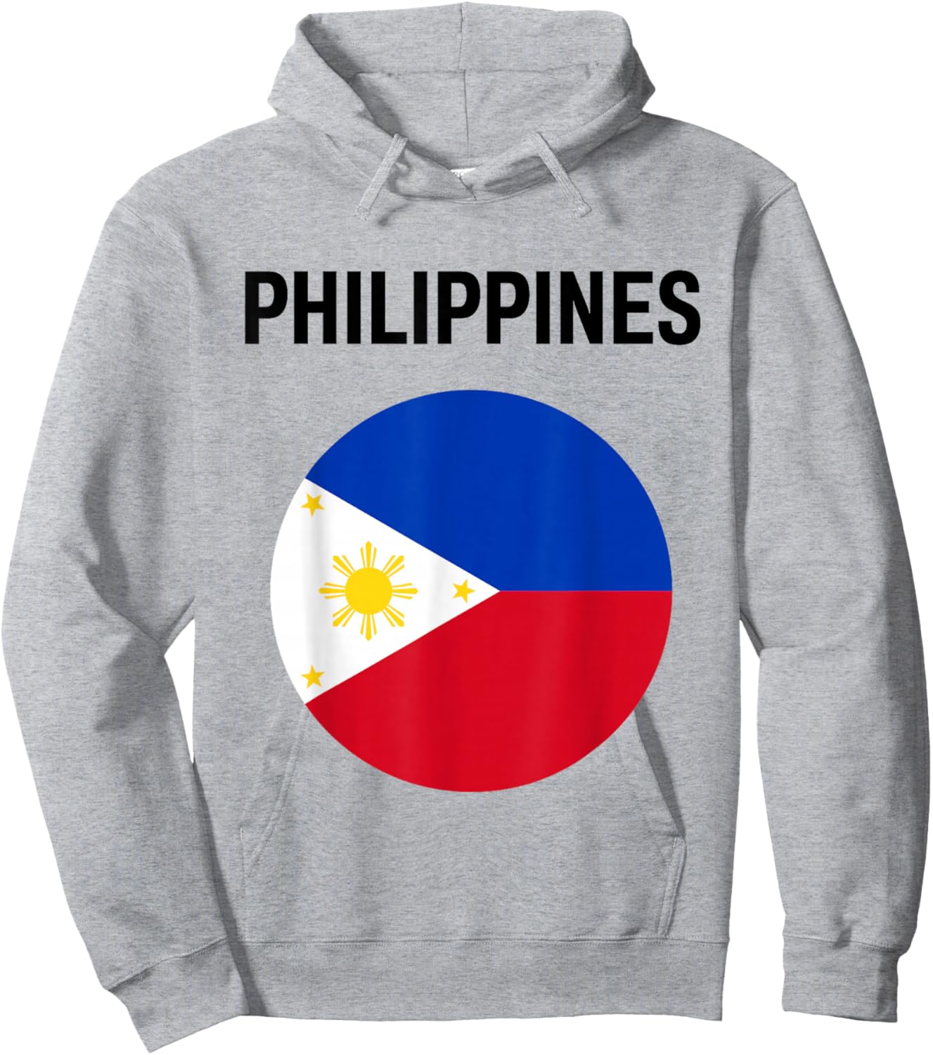 Philippines Flag Modern Hoodie - Hoodie | Ash