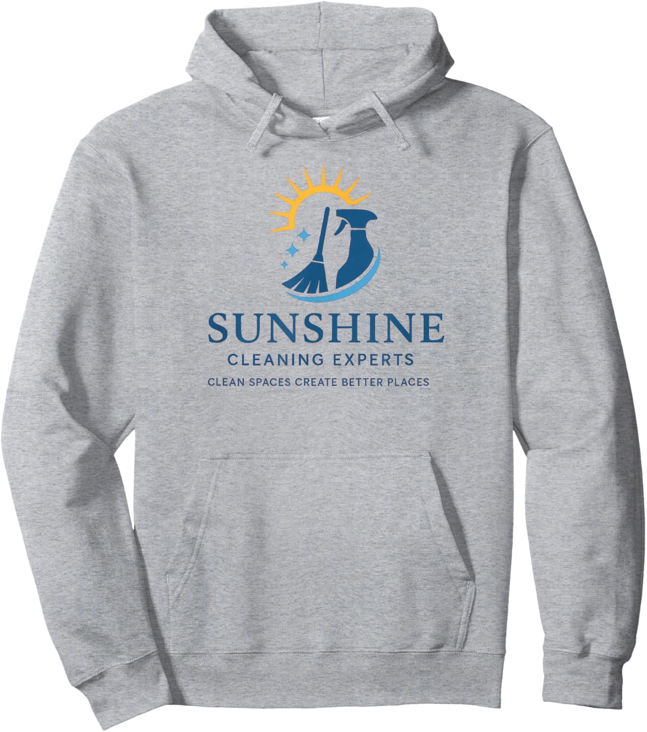 Sunshine Cleaning Experts Hoodie - Hoodie | Ash