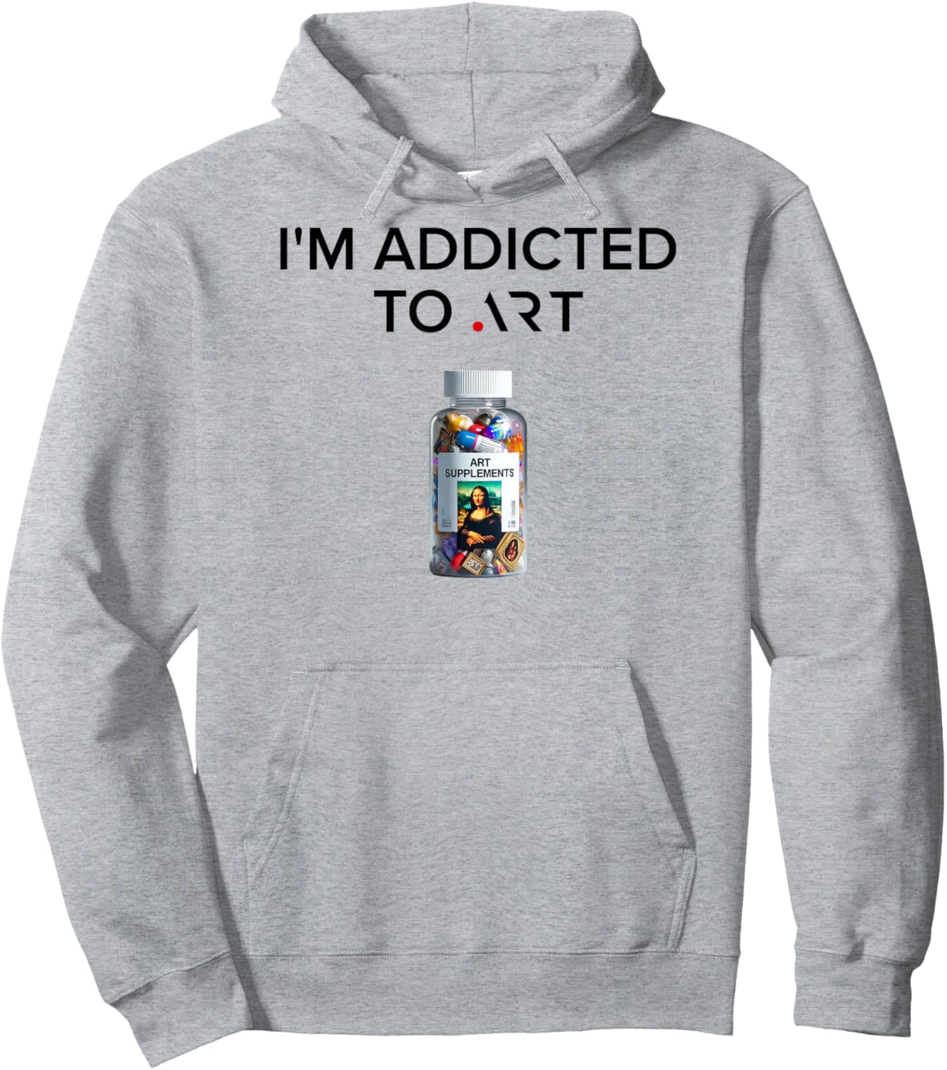 Can't Live Without Art Hoodie - Hoodie | Ash