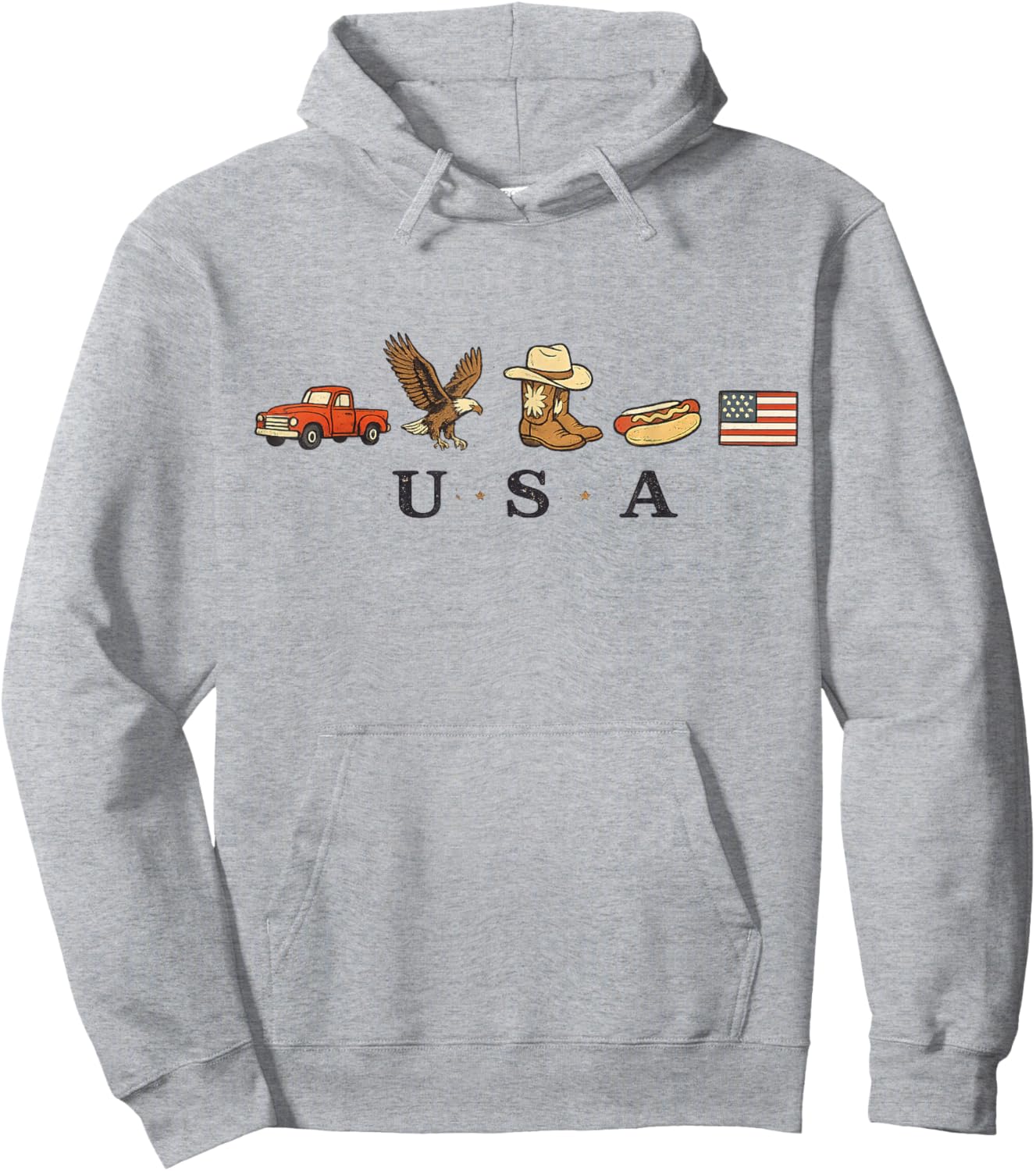 T-Shirt Hoodie - Hoodie | Ash