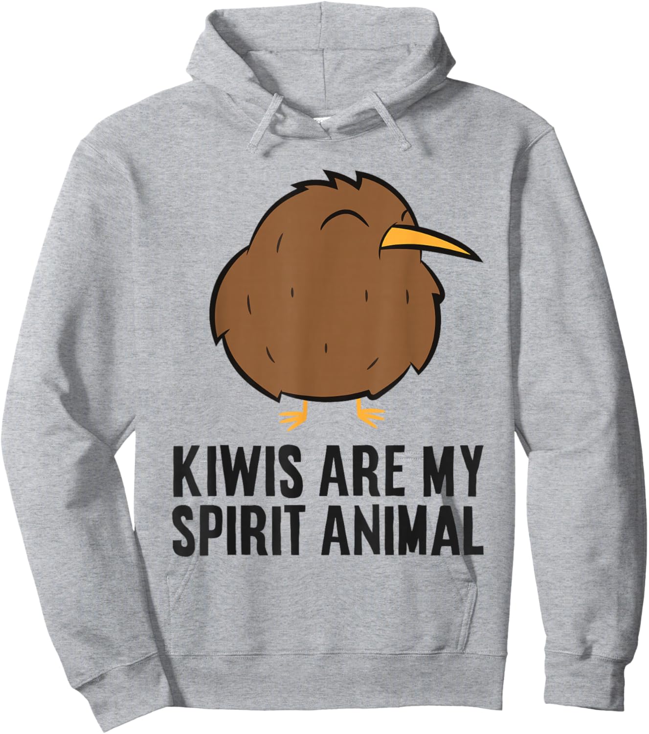 Kiwis Are My Spirit Animal Funny Kiwi Hoodie - Hoodie | Ash