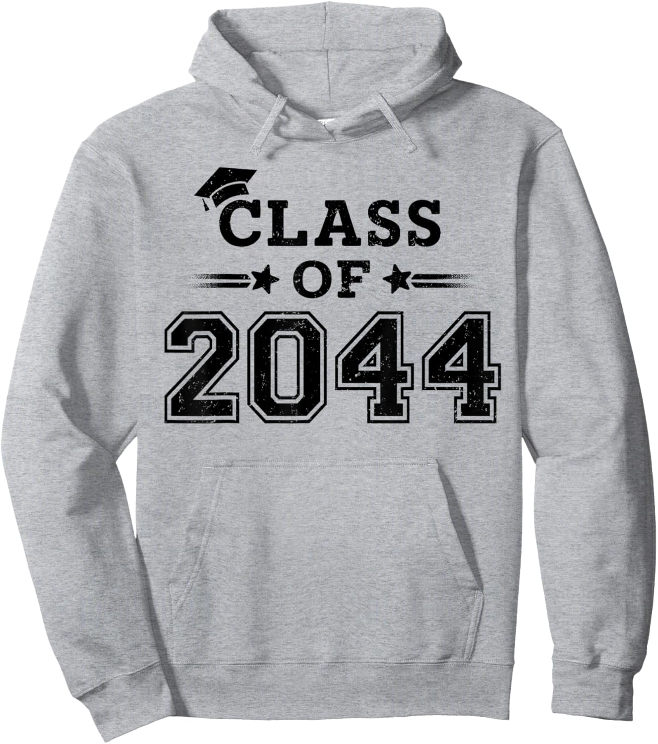 Class of 2044 Grow with Me First Day of School Hoodie - Hoodie | Ash