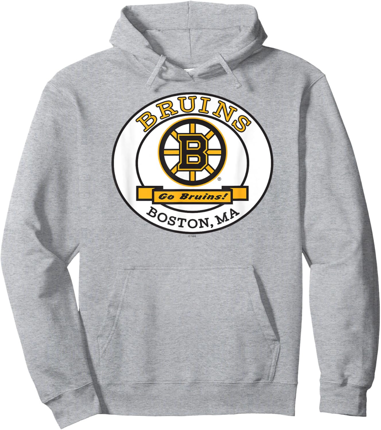 Boston Bruins Go Gray Officially Licensed Hoodie - Hoodie | Ash