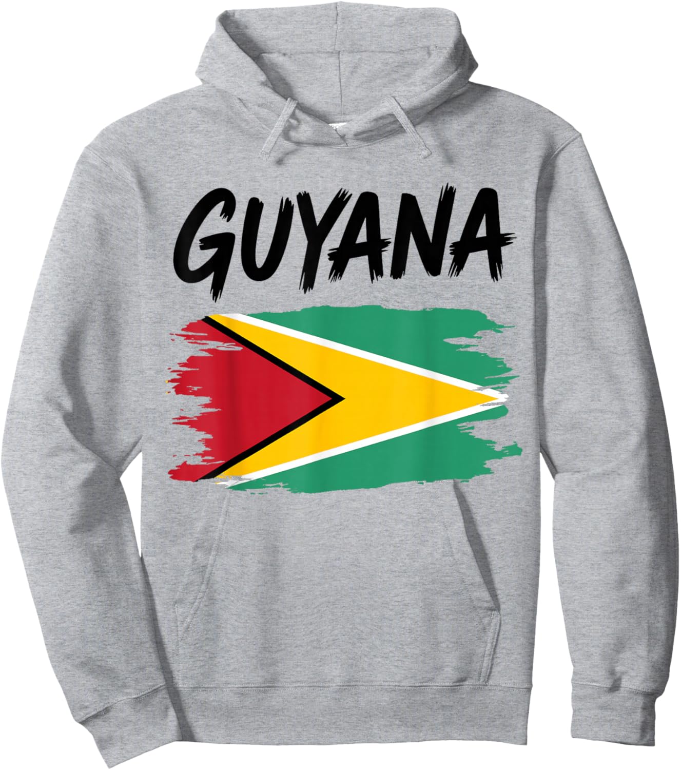 Guyana Flag Outfit Idea & Guyanese Themed Hoodie - Hoodie | Ash