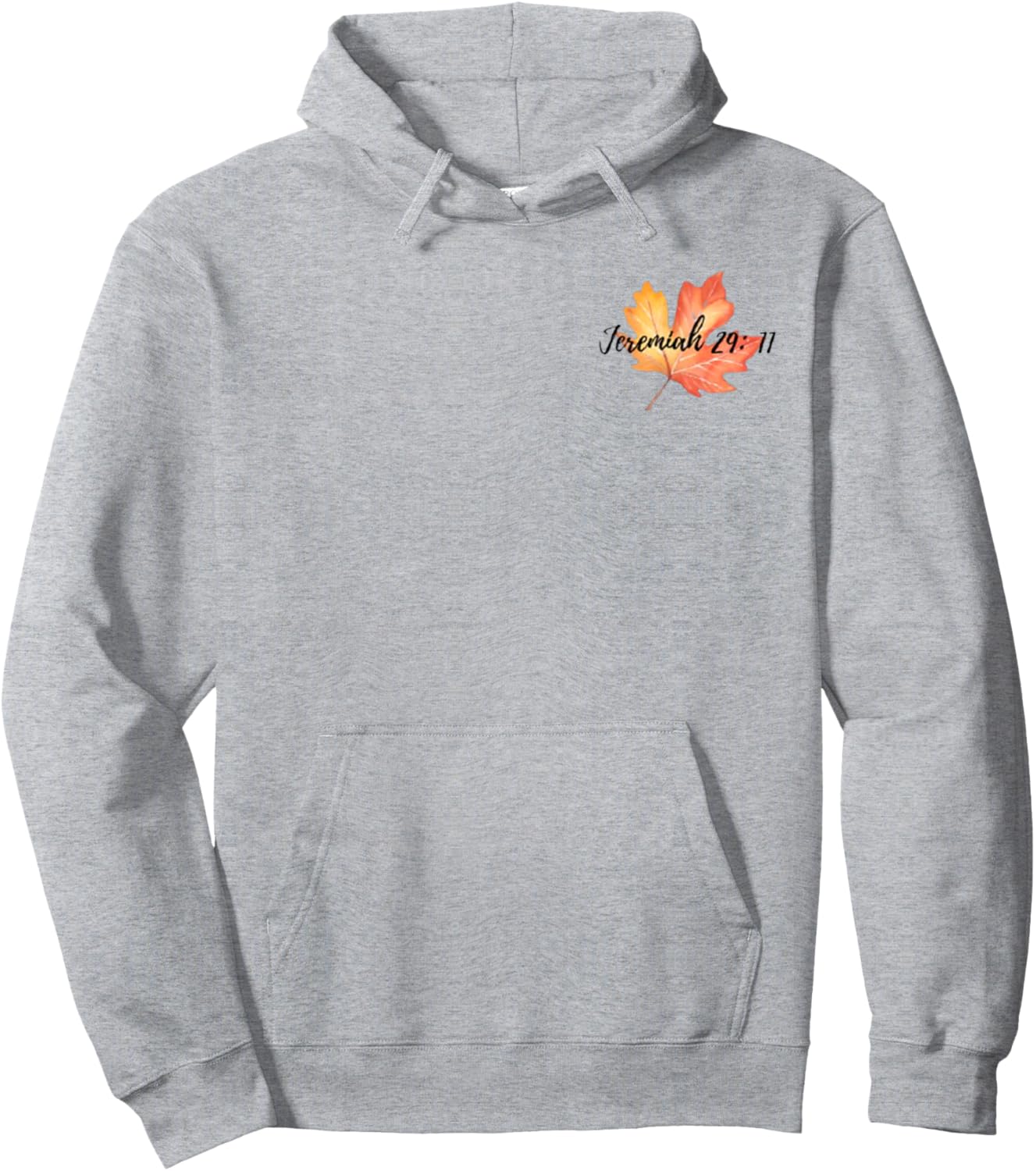 Jeremiah 29:11 Hoodie - Hoodie | Ash