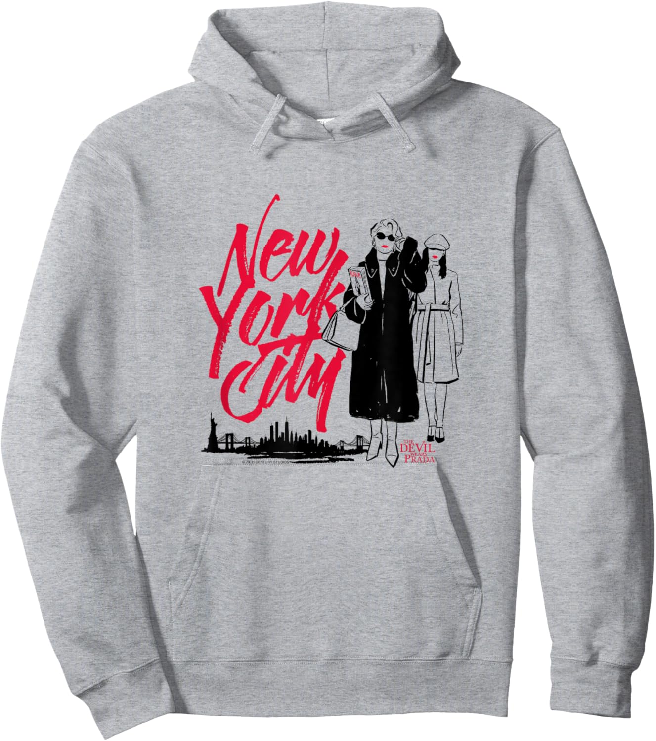 The Devil Wears Prada - New York City Hoodie - Hoodie | Ash