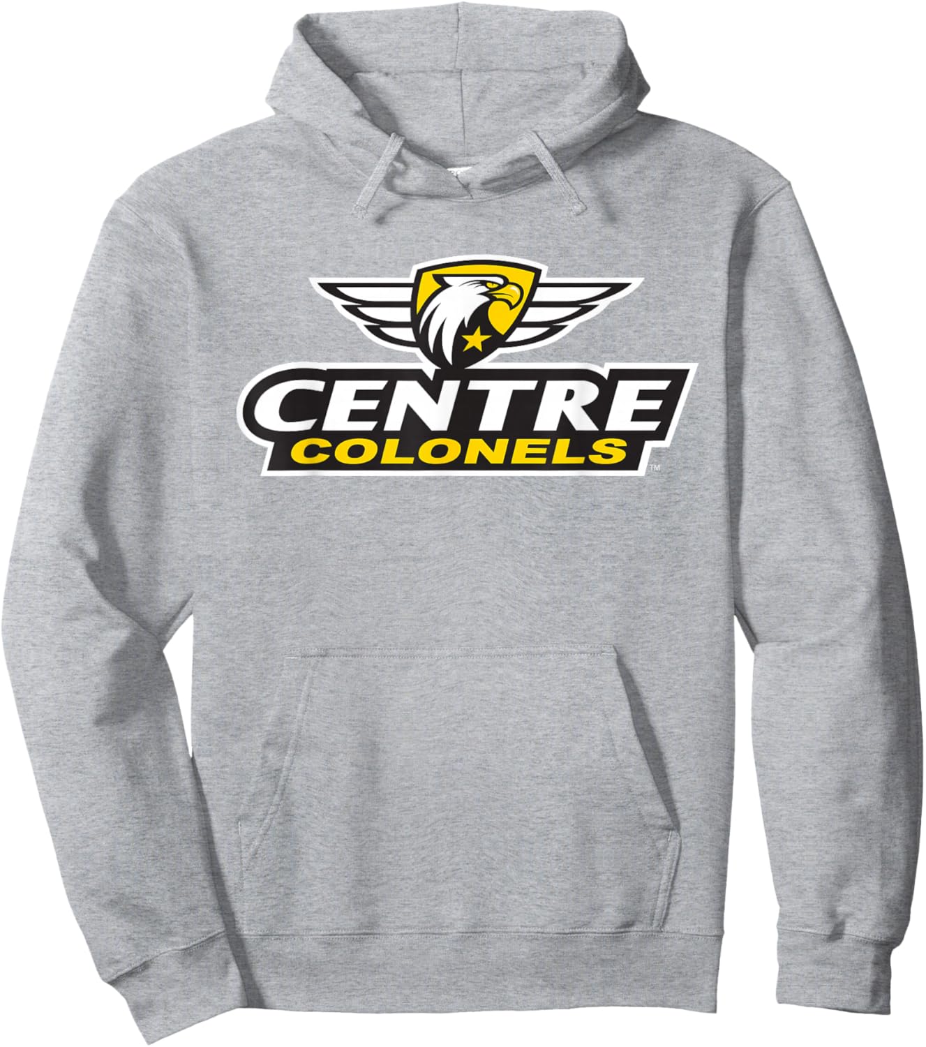Centre College Colonels Insignia Logo Hoodie - Hoodie | Ash