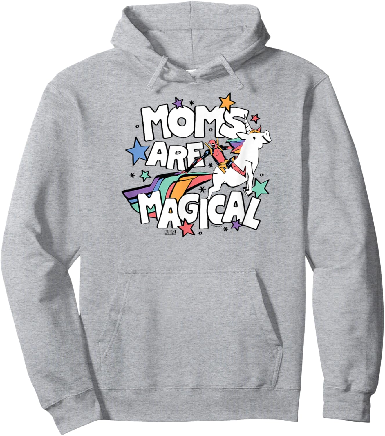 Deadpool - Moms Are Magical Mother's Day Hoodie - Hoodie | Ash