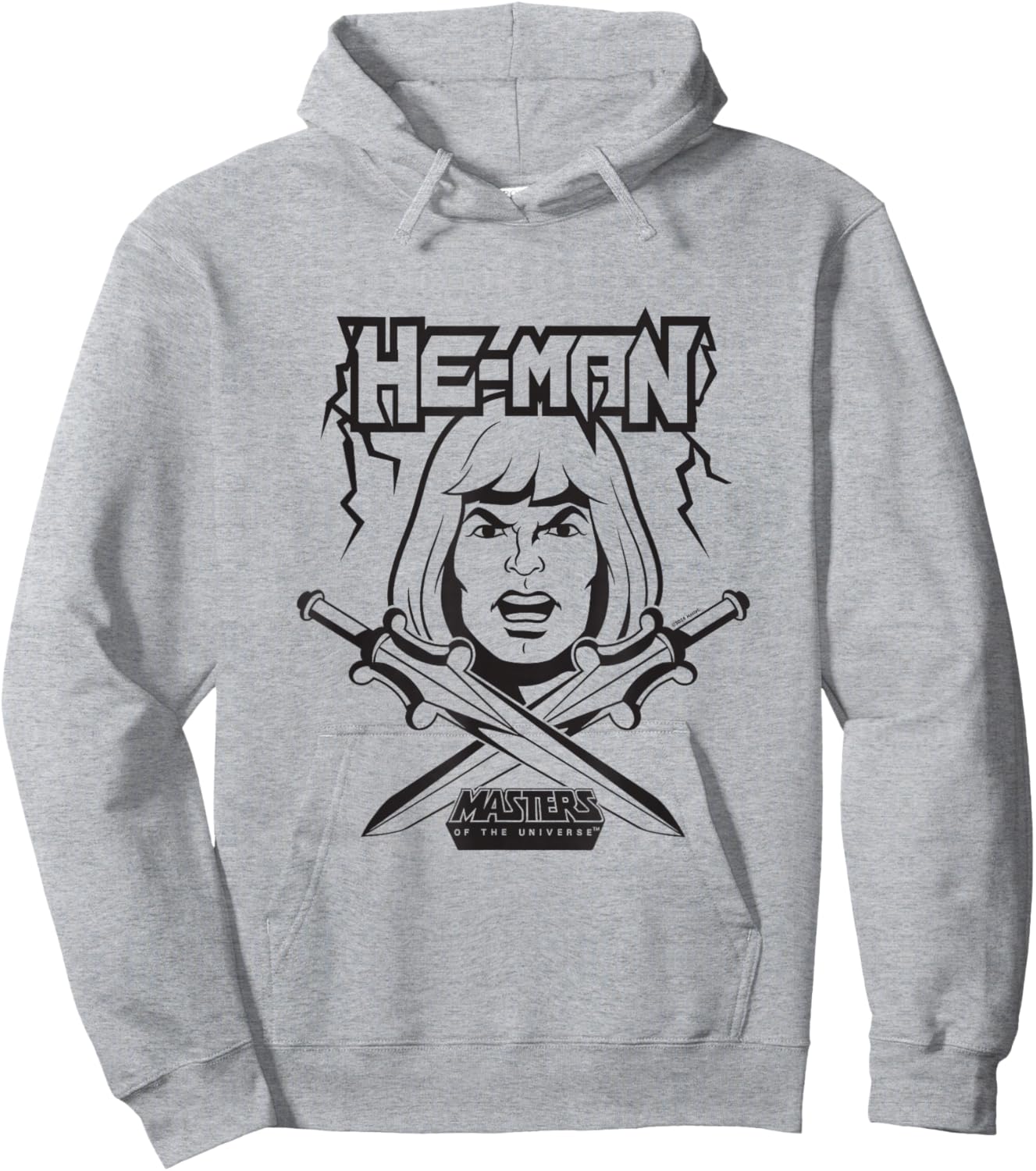 Meister des Universums He-Man Schwarz und Weiß Hoodie - Hoodie | Ash