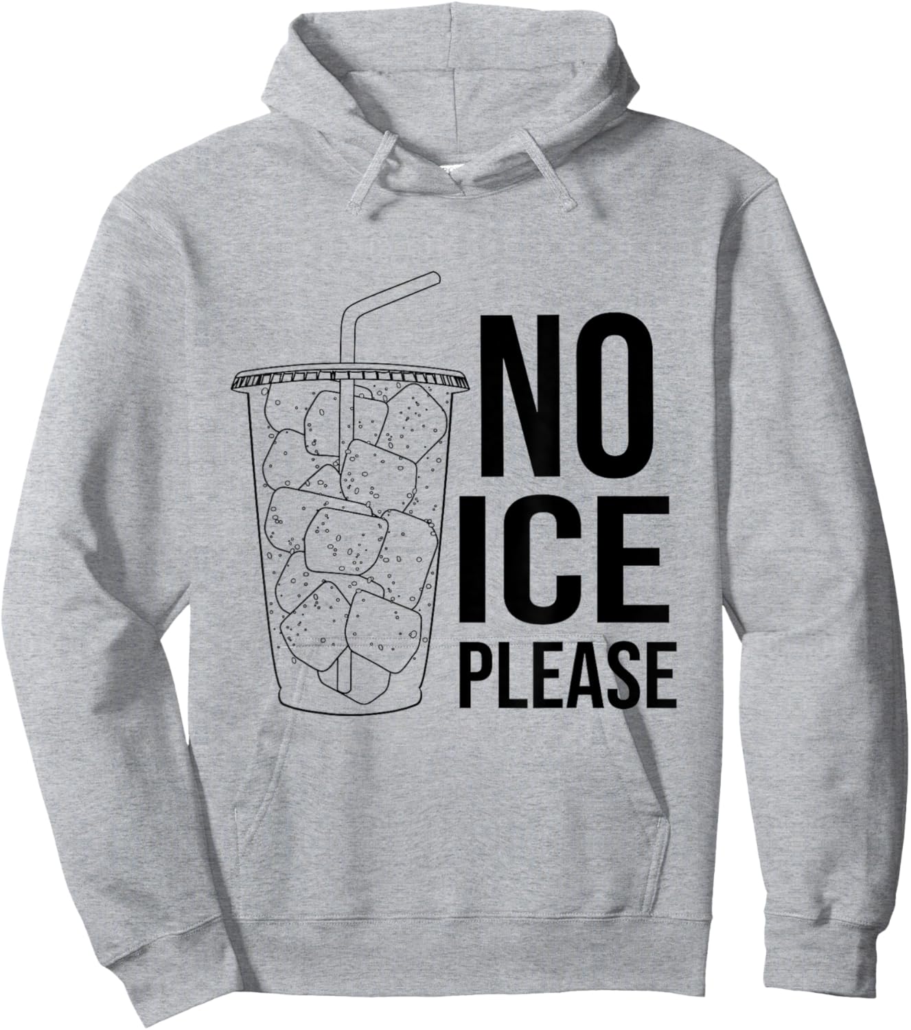 T-Shirt Hoodie - Hoodie | Ash