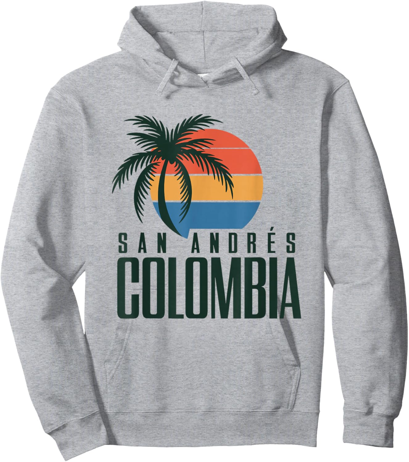 San Andres Colombia Hoodie - Hoodie | Ash