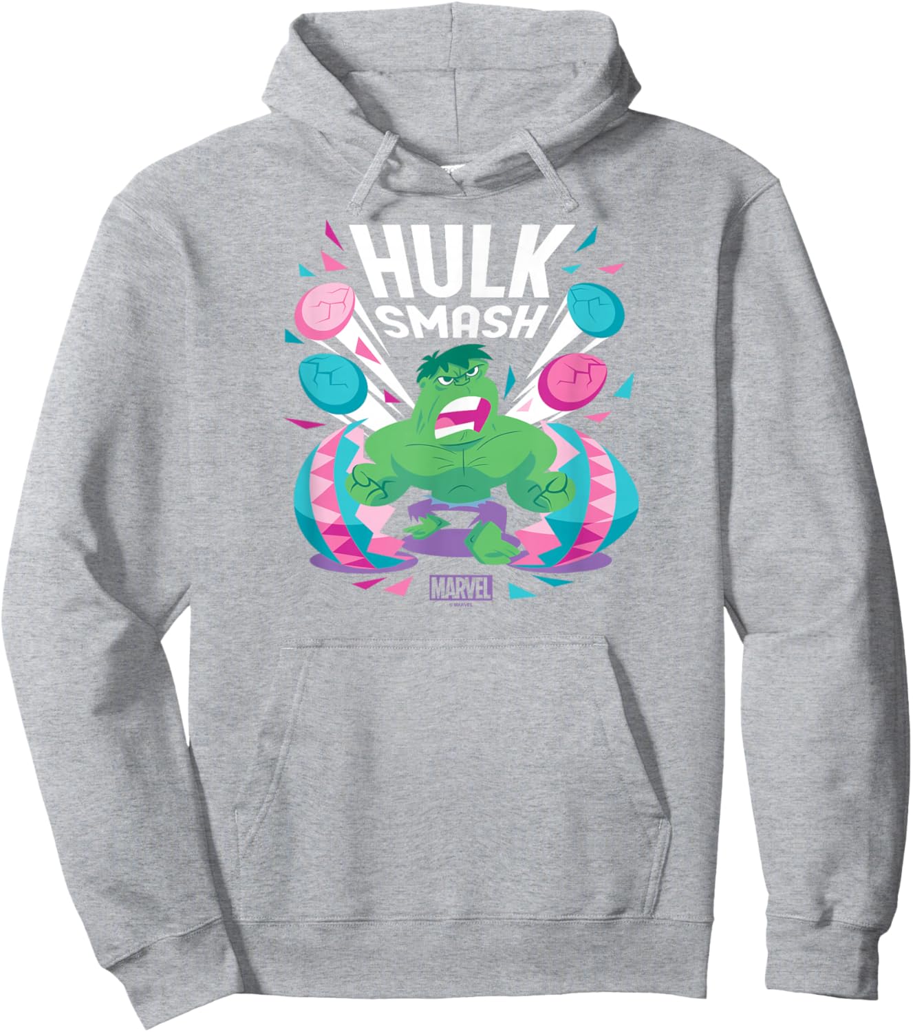 Marvel - Hulk Smash Easter Hoodie - Hoodie | Ash