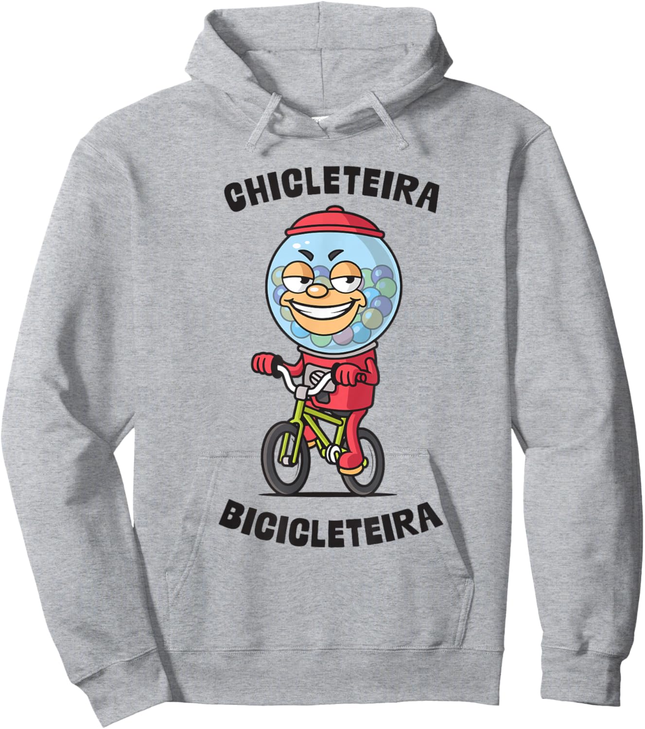 Chicleteira Bicicleteira Italian Brainrot Meme Hoodie - Hoodie | Ash
