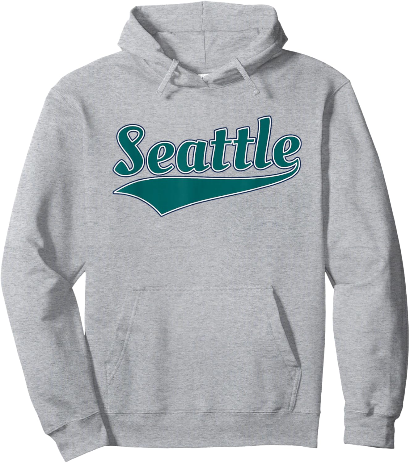 Seattle - Throwback Design - Classic Hoodie - Hoodie | Ash