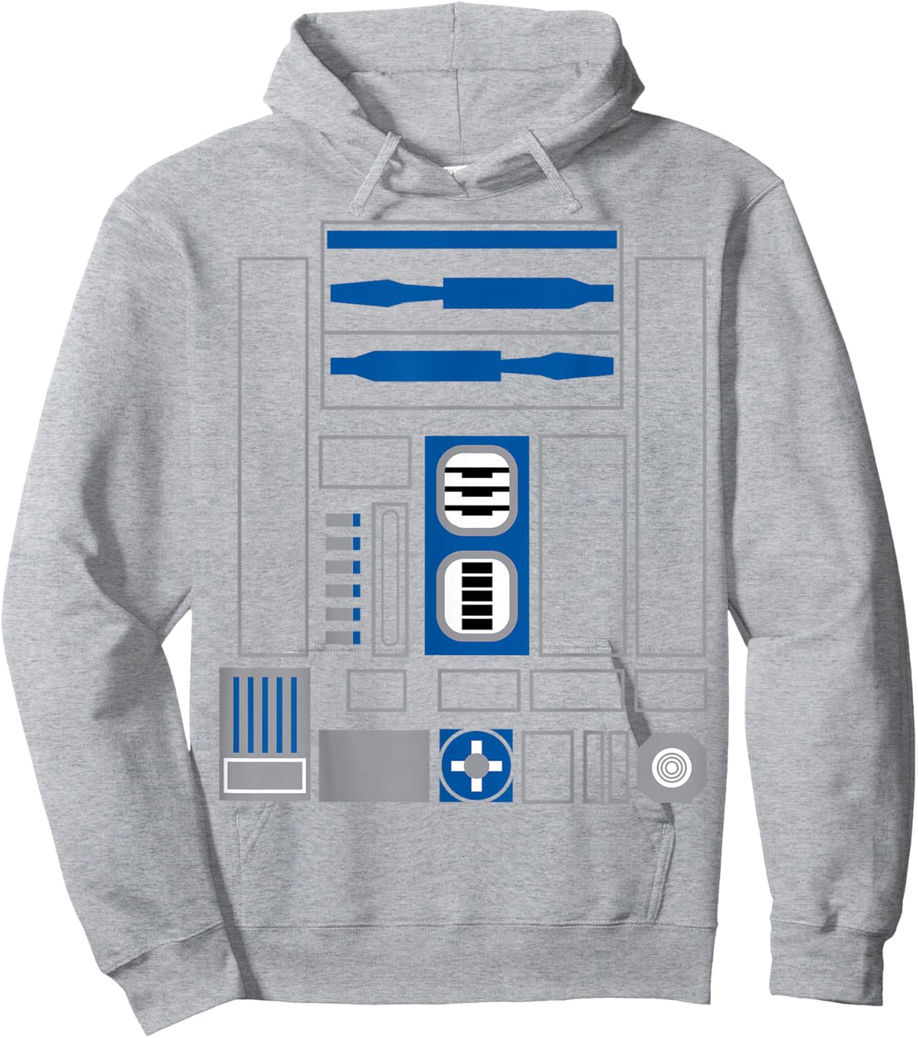 R2D2 Costume Hoodie - Hoodie | Ash