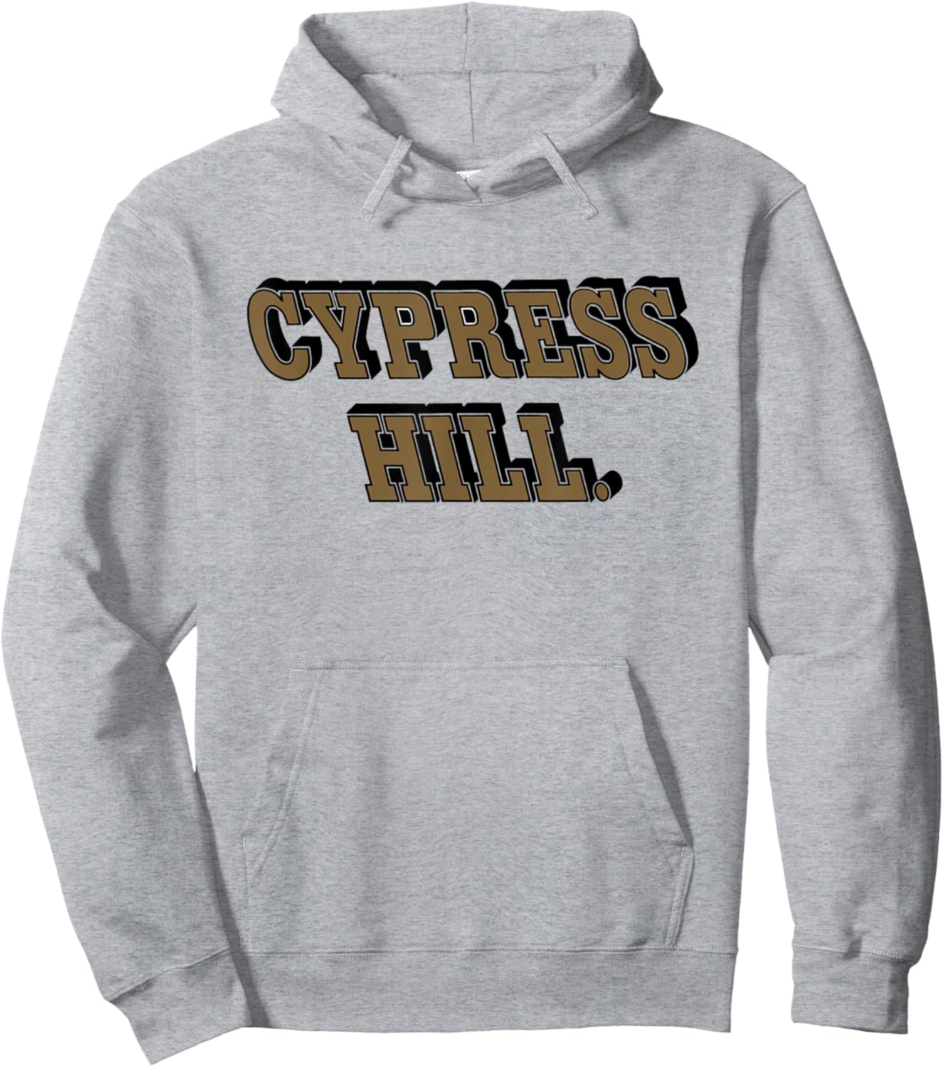 Cypress Hill Slanted Spell Out Hoodie - Hoodie | Ash