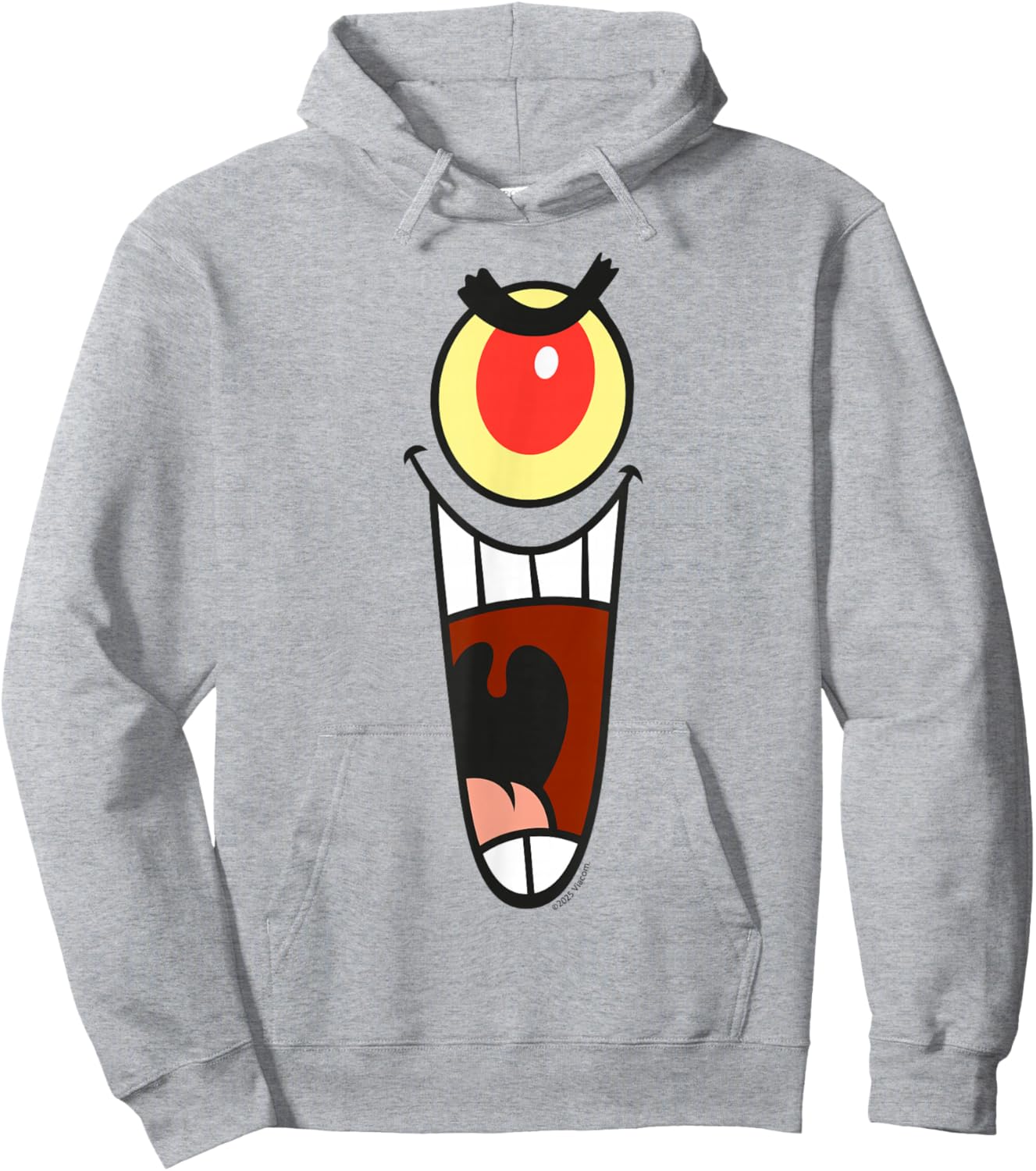 Sponge Bob Plankton Hoodie - Hoodie | Ash