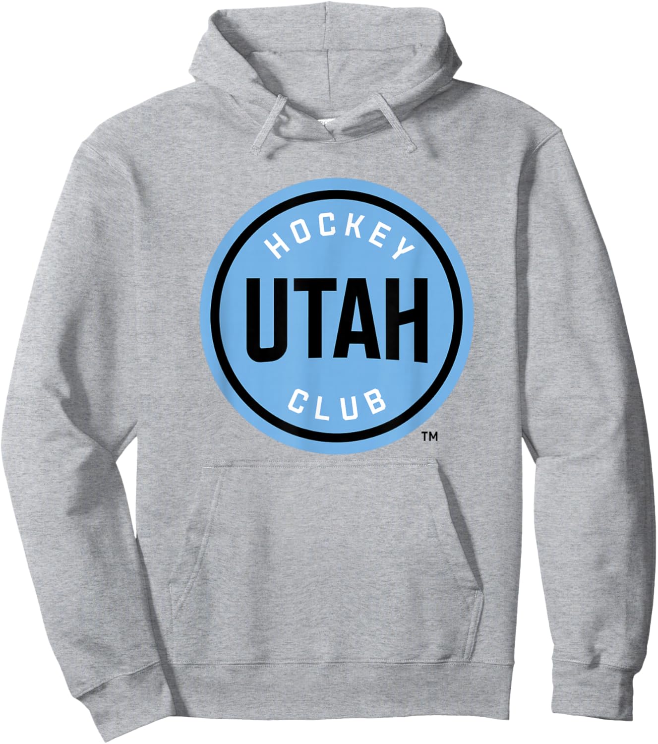Utah Hockey Club Icon Gray Officially Licensed Hoodie - Hoodie | Ash