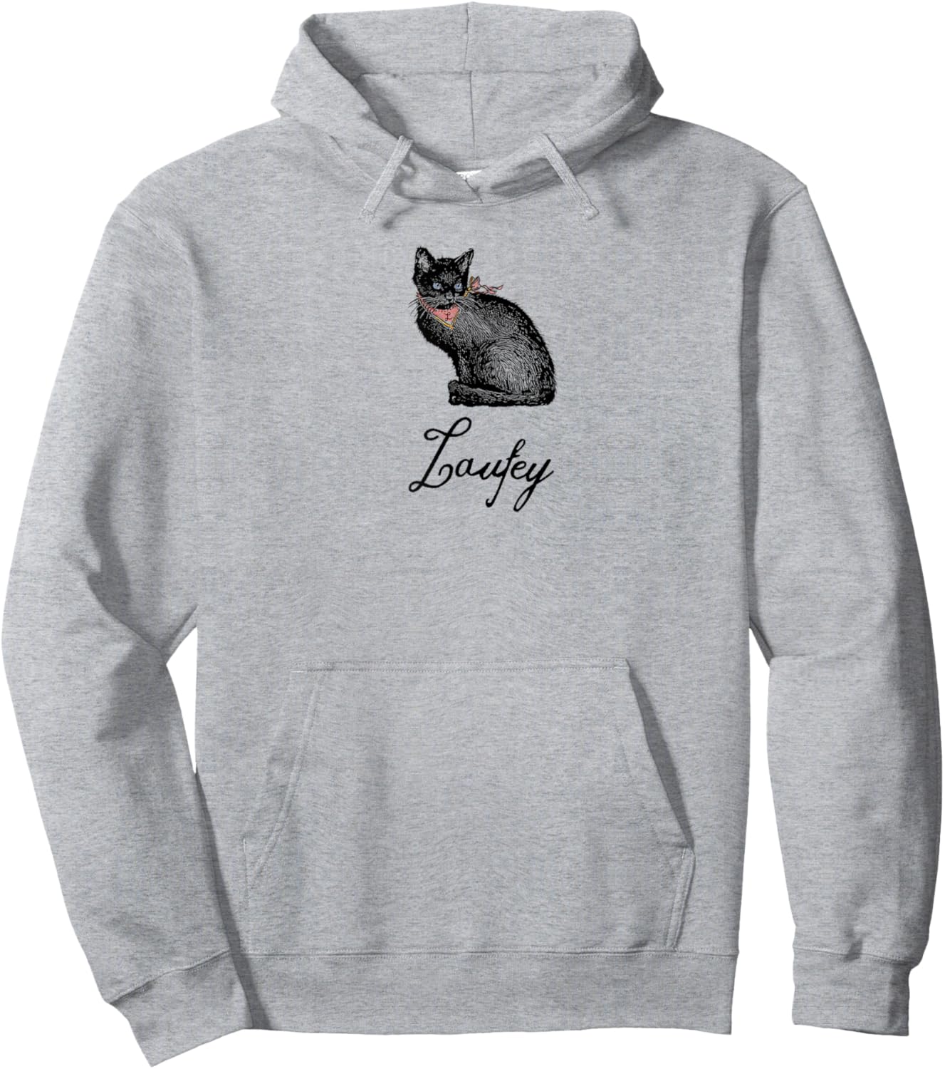 Laufey Black Cat Hoodie - Hoodie | Ash