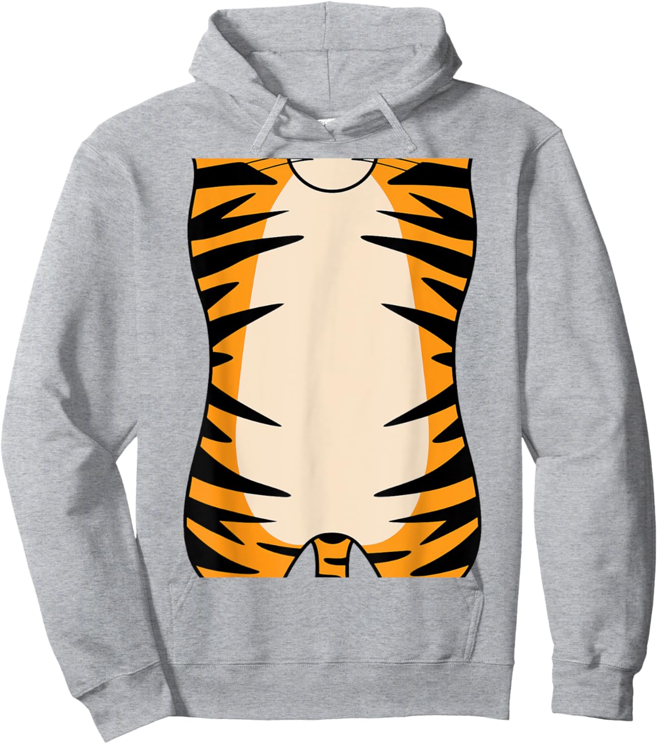 Tiger Shirt Adult Kids Men Women Tiger Costume Hoodie - Hoodie | Ash