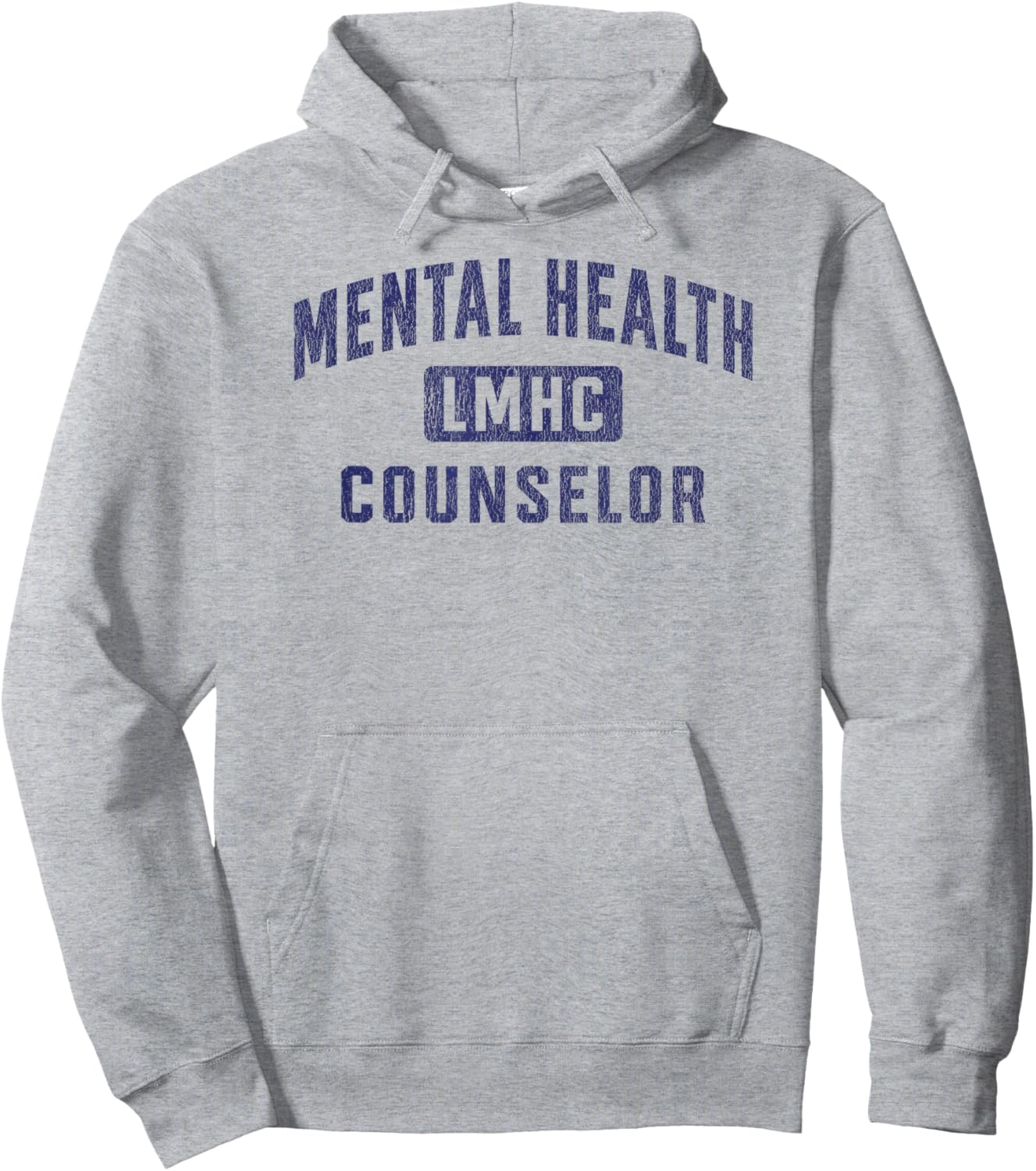 LMHC Licensed Mental Health Counselor Hoodie - Hoodie | Ash