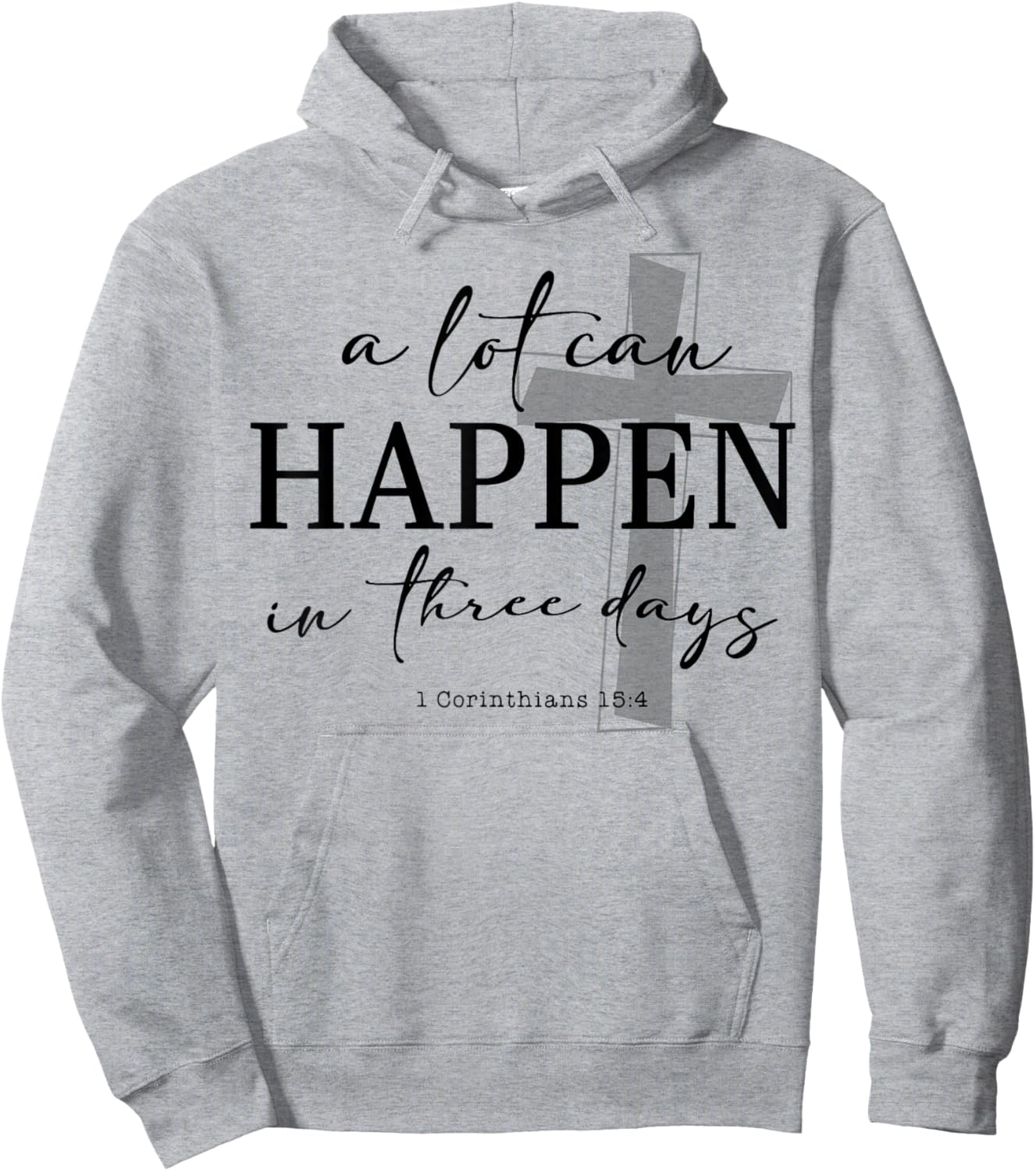 A Lot Can Happen In Three Days Hoodie - Hoodie | Ash