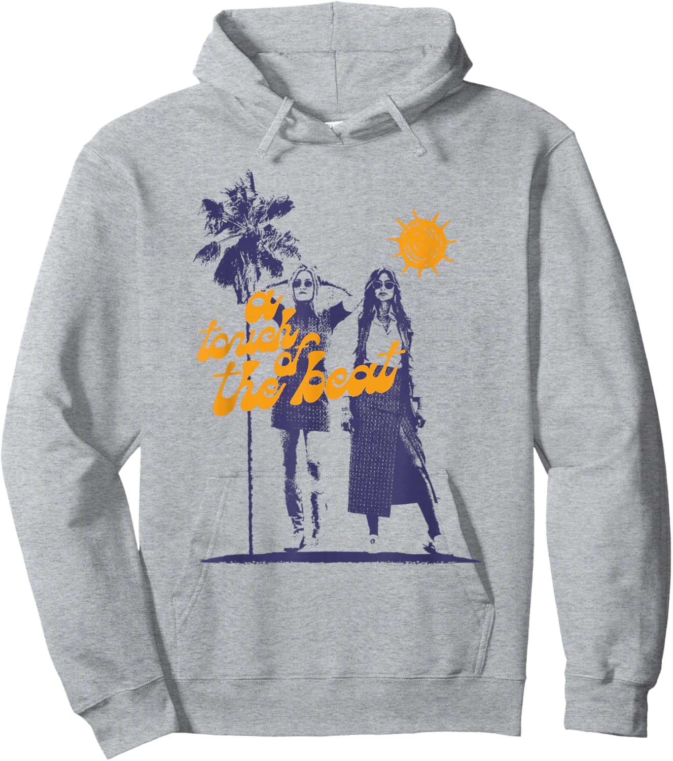 Aly & AJ Palm Tree Hoodie - Hoodie | Ash