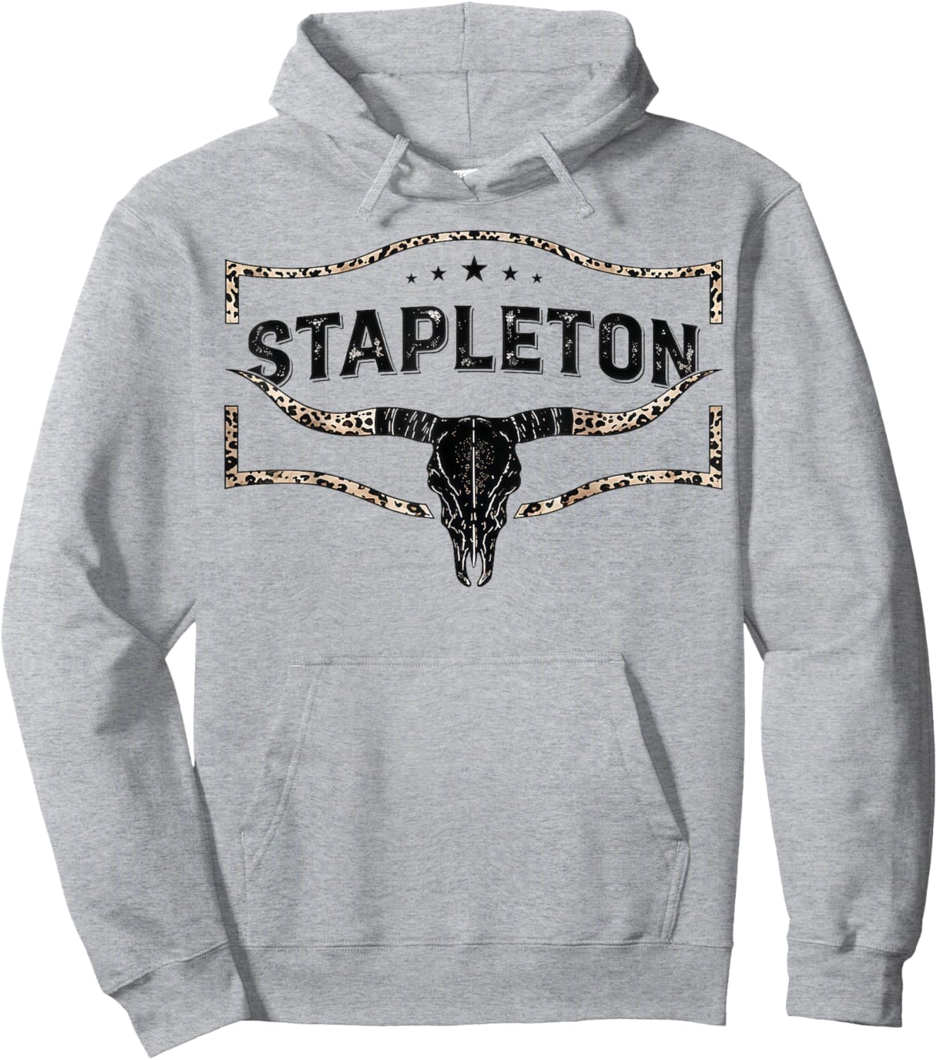 Retro Stapleton Name Gifts for Boys Kids Hoodie - Hoodie | Ash