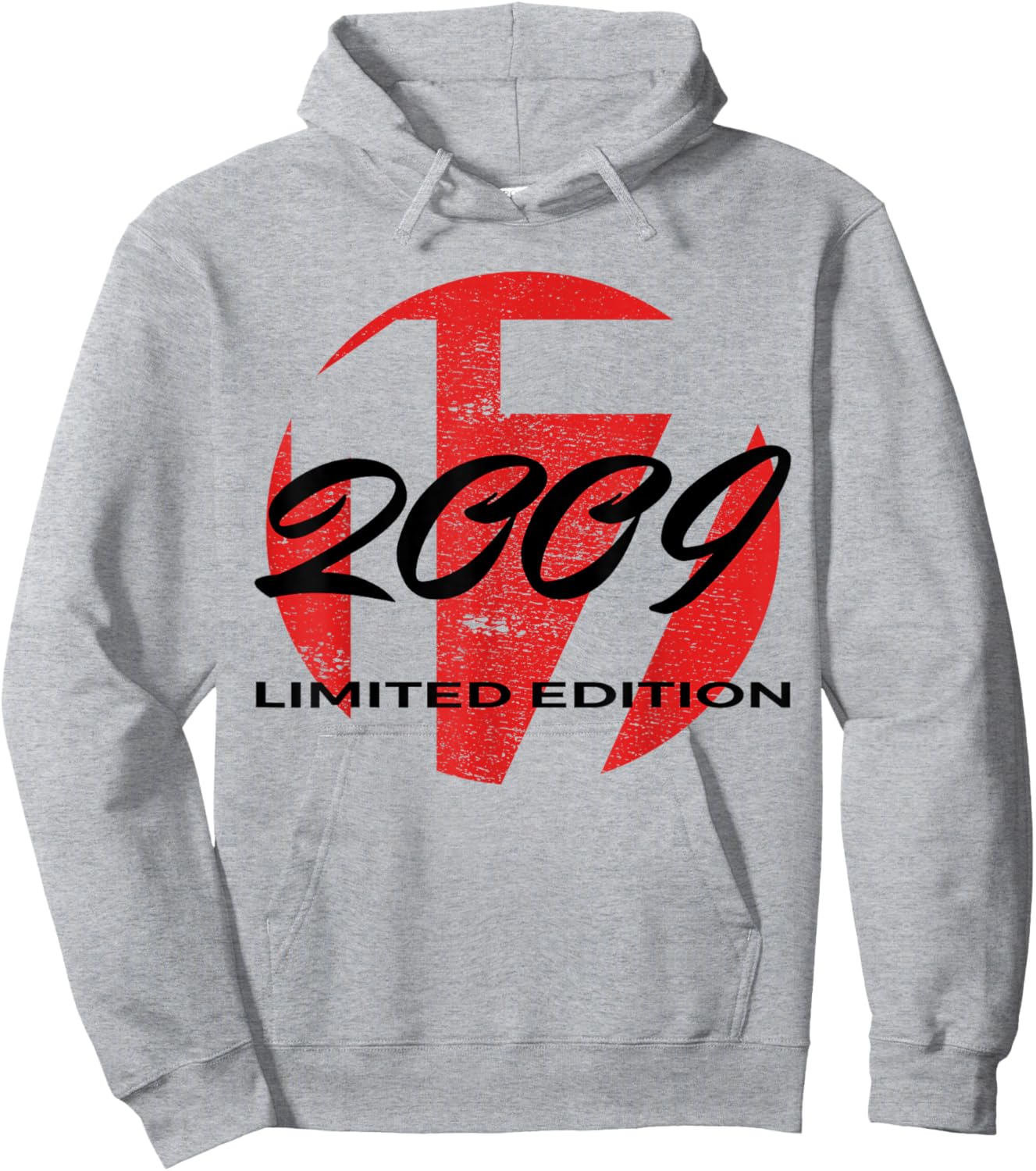 17th Birthday Girl Boy 17 Years 2009 Funny Gift Hoodie - Hoodie | Ash