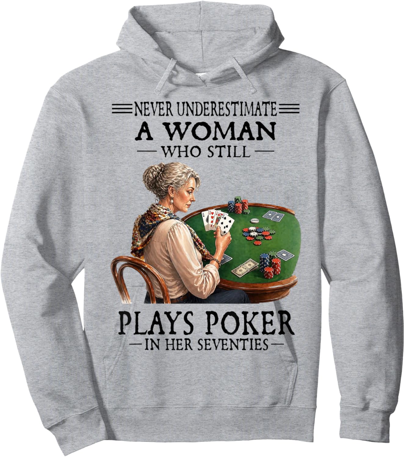 in Her Hoodie - Hoodie | Ash