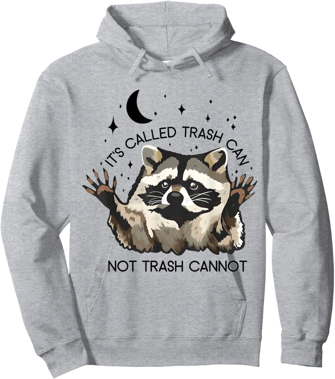 It's Called Trash Can Not Trash Cannot Hoodie - Hoodie | Ash