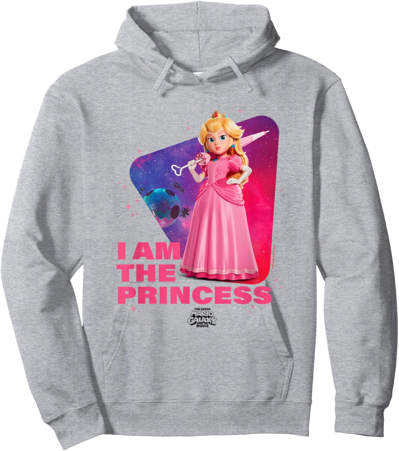 The Super Mario Galaxy Movie I Am The Princess Hoodie - Hoodie | Ash