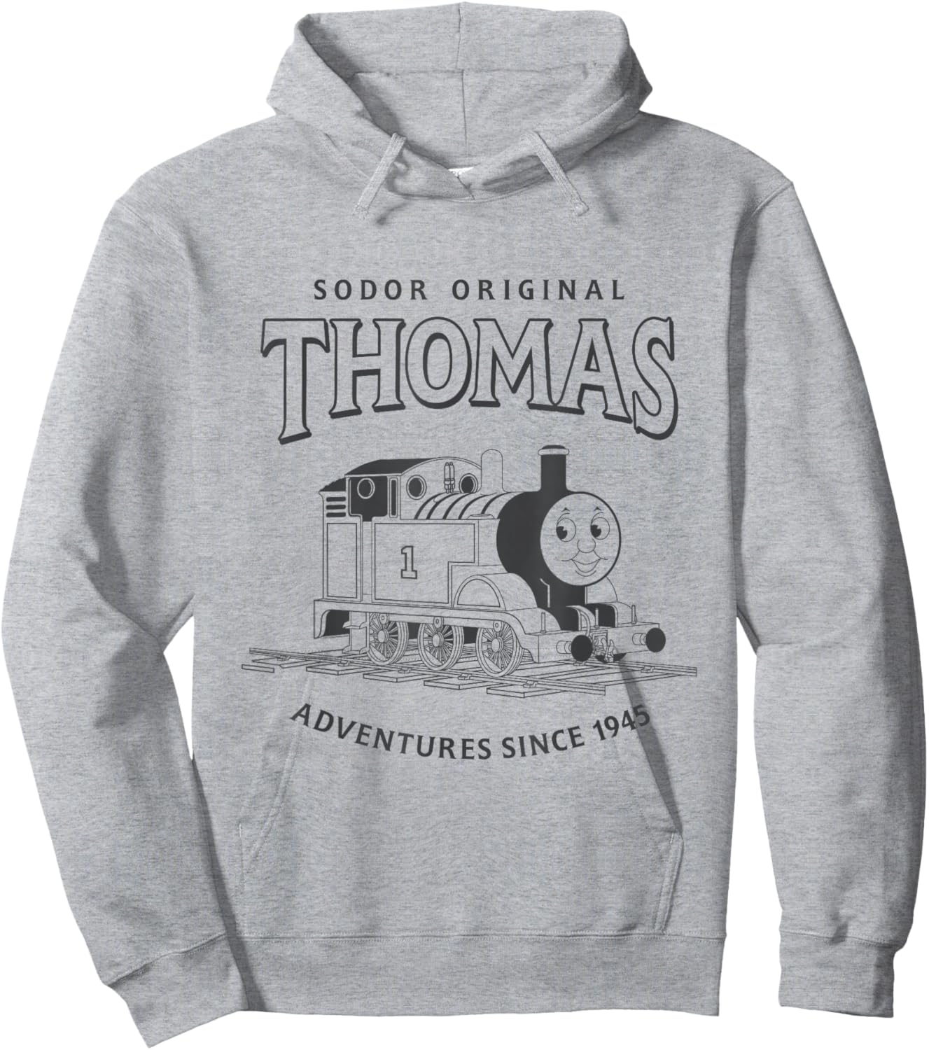 Thomas & Friends - Sodor Original Thomas Hoodie - Hoodie | Ash