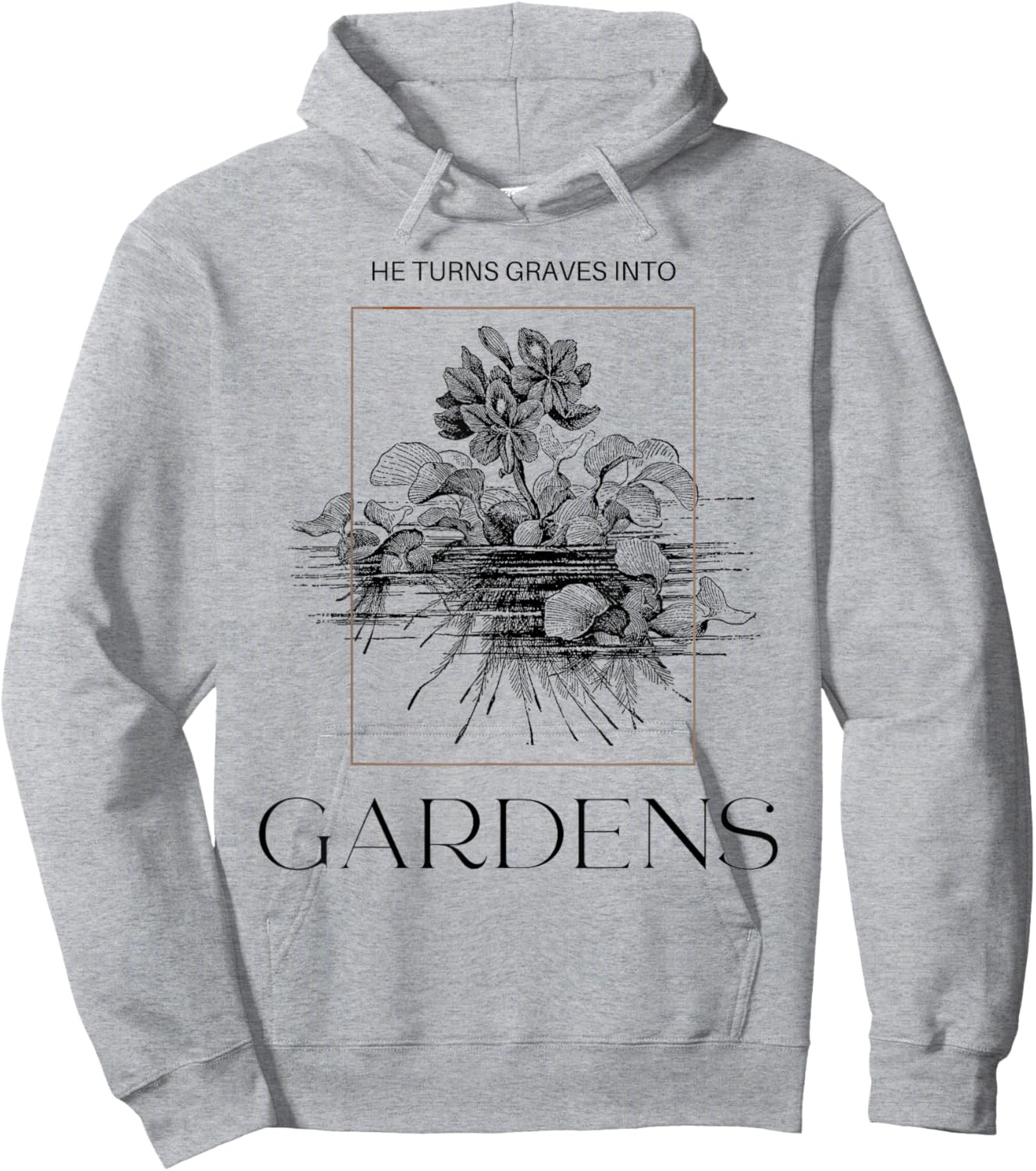Graves into Gardens | Faith Hoodie - Hoodie | Ash