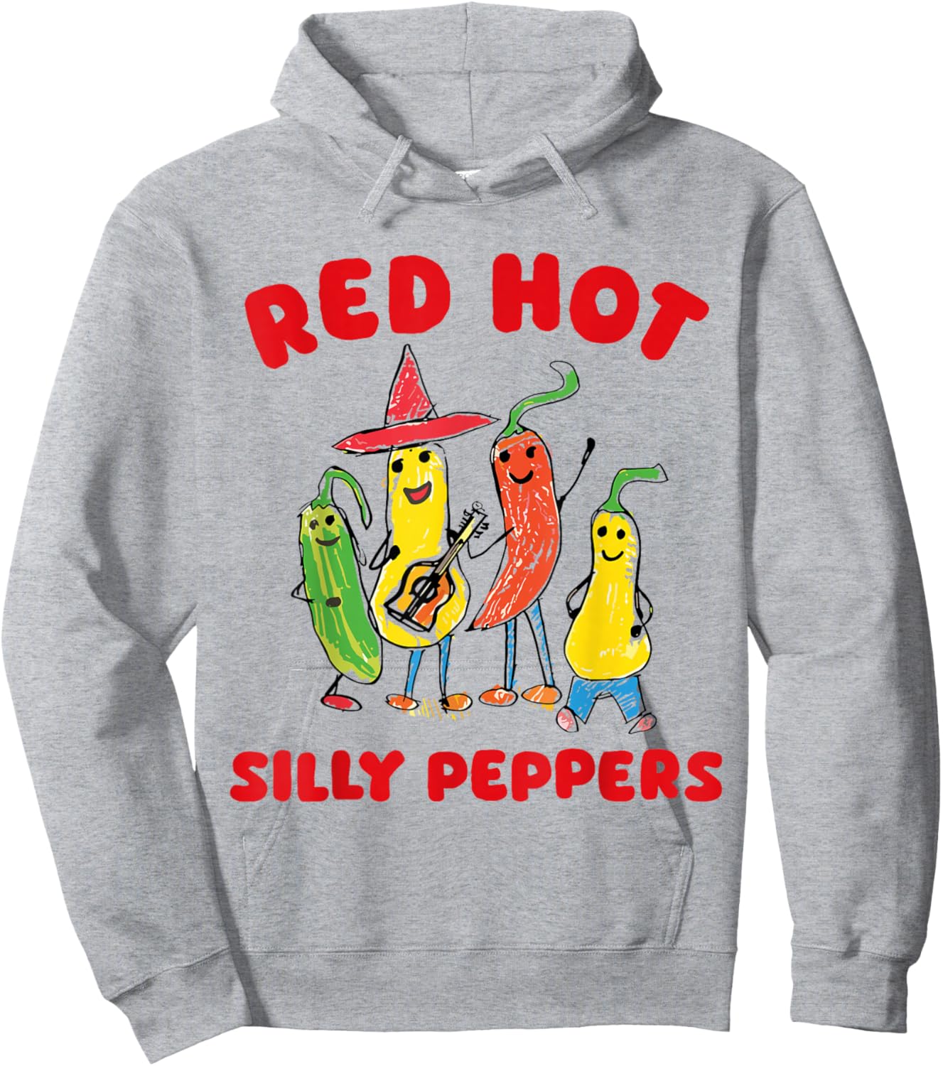 Red Hot Silly Peppers Hoodie - Hoodie | Ash
